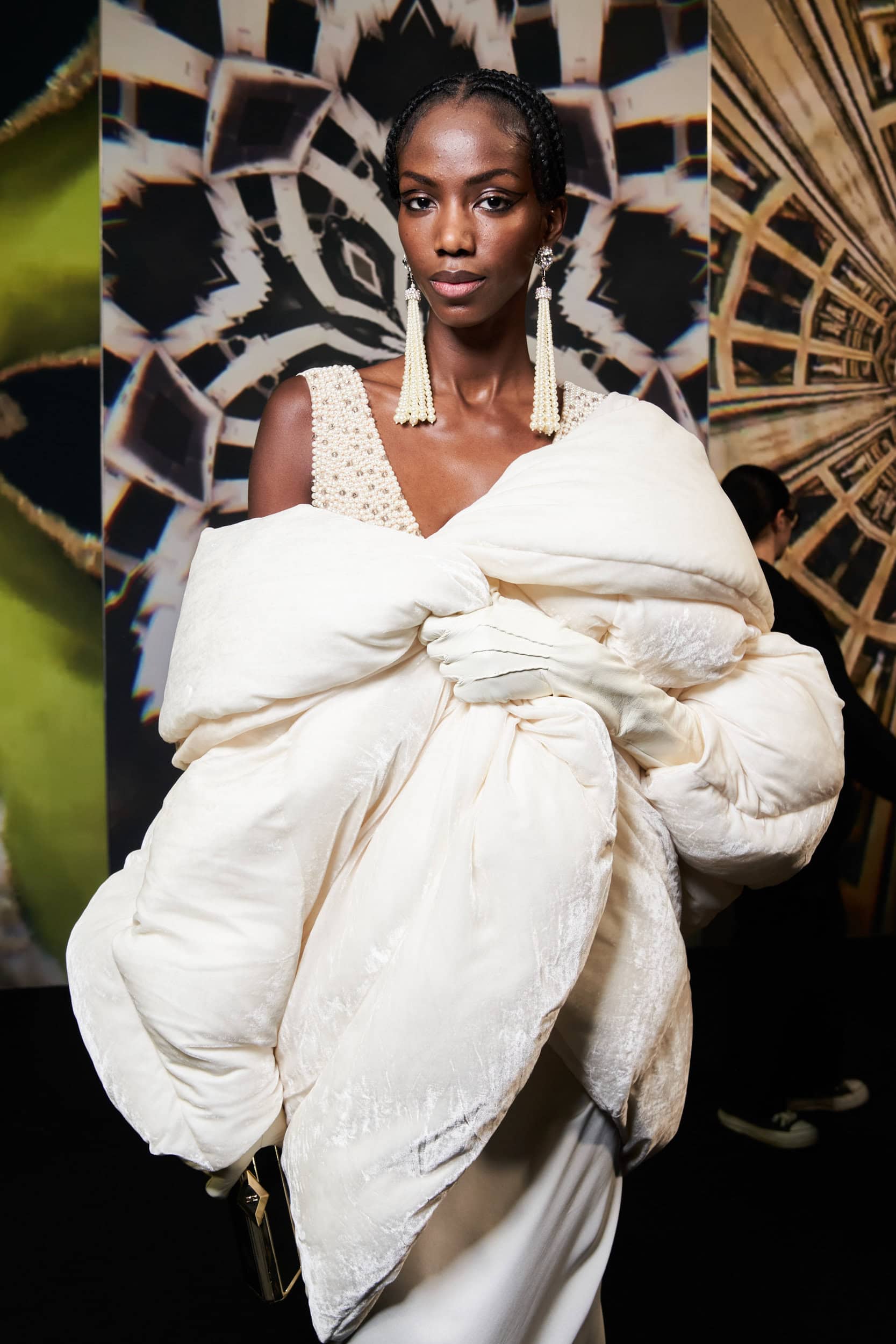 Elisabetta Franchi Fall 2023 Fashion Show Backstage