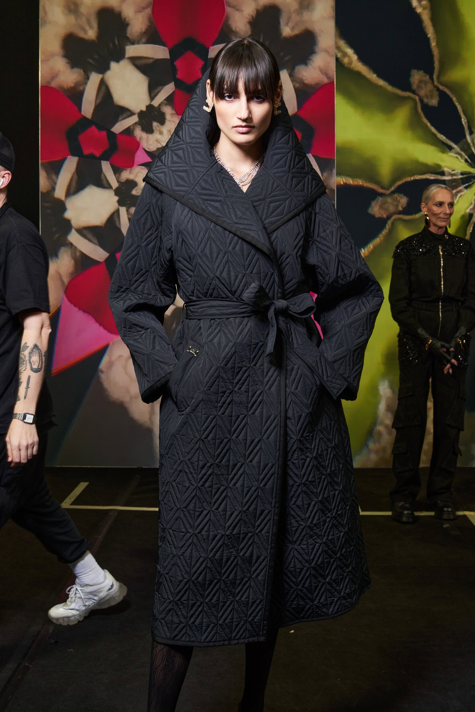 Elisabetta Franchi Fall 2023 Fashion Show Backstage