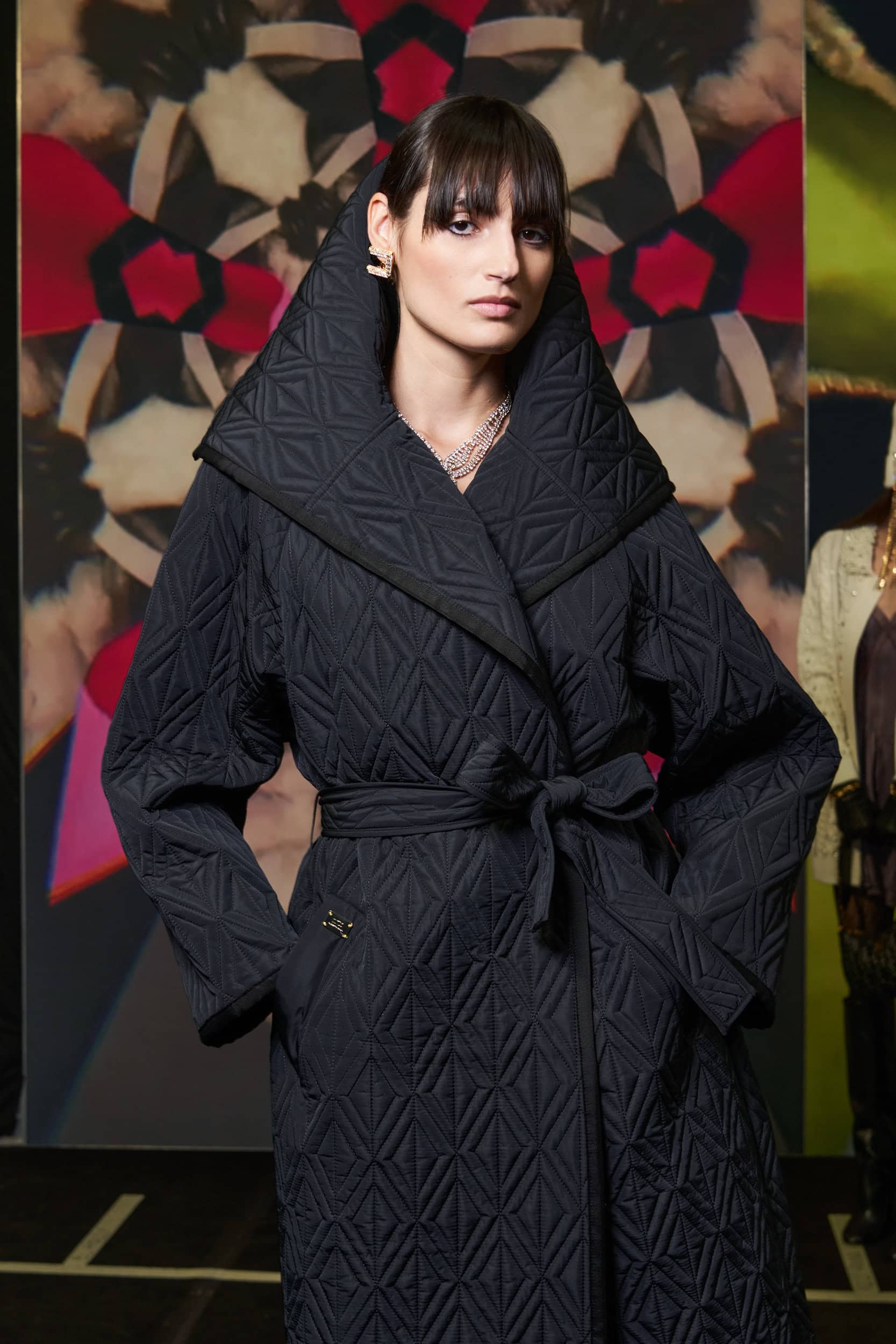 Elisabetta Franchi Fall 2023 Fashion Show Backstage