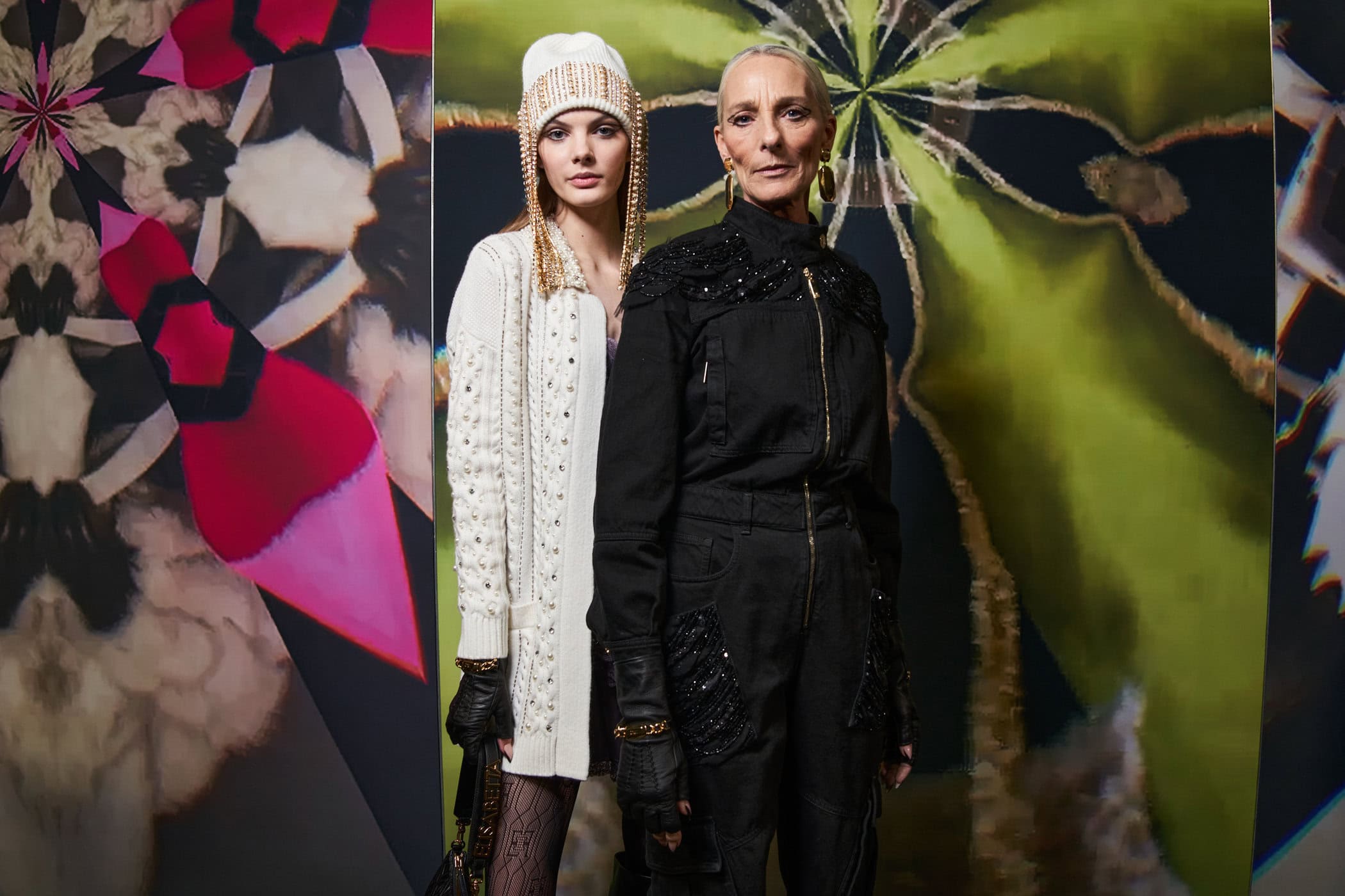 Elisabetta Franchi Fall 2023 Fashion Show Backstage