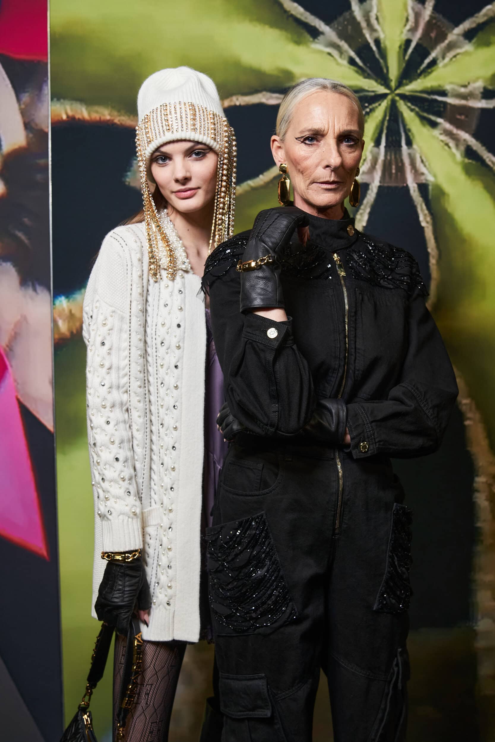 Elisabetta Franchi Fall 2023 Fashion Show Backstage