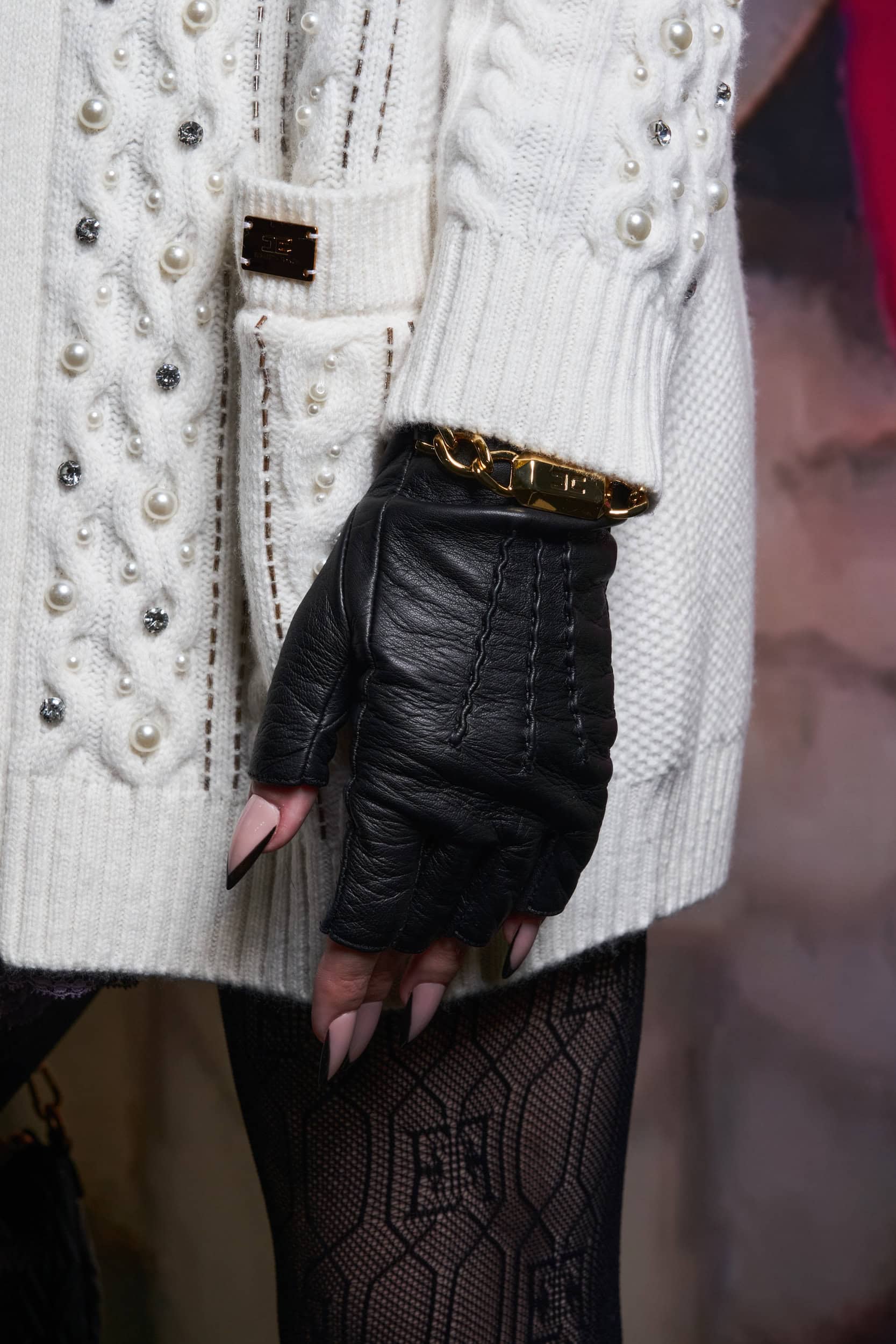 Elisabetta Franchi Fall 2023 Fashion Show Backstage