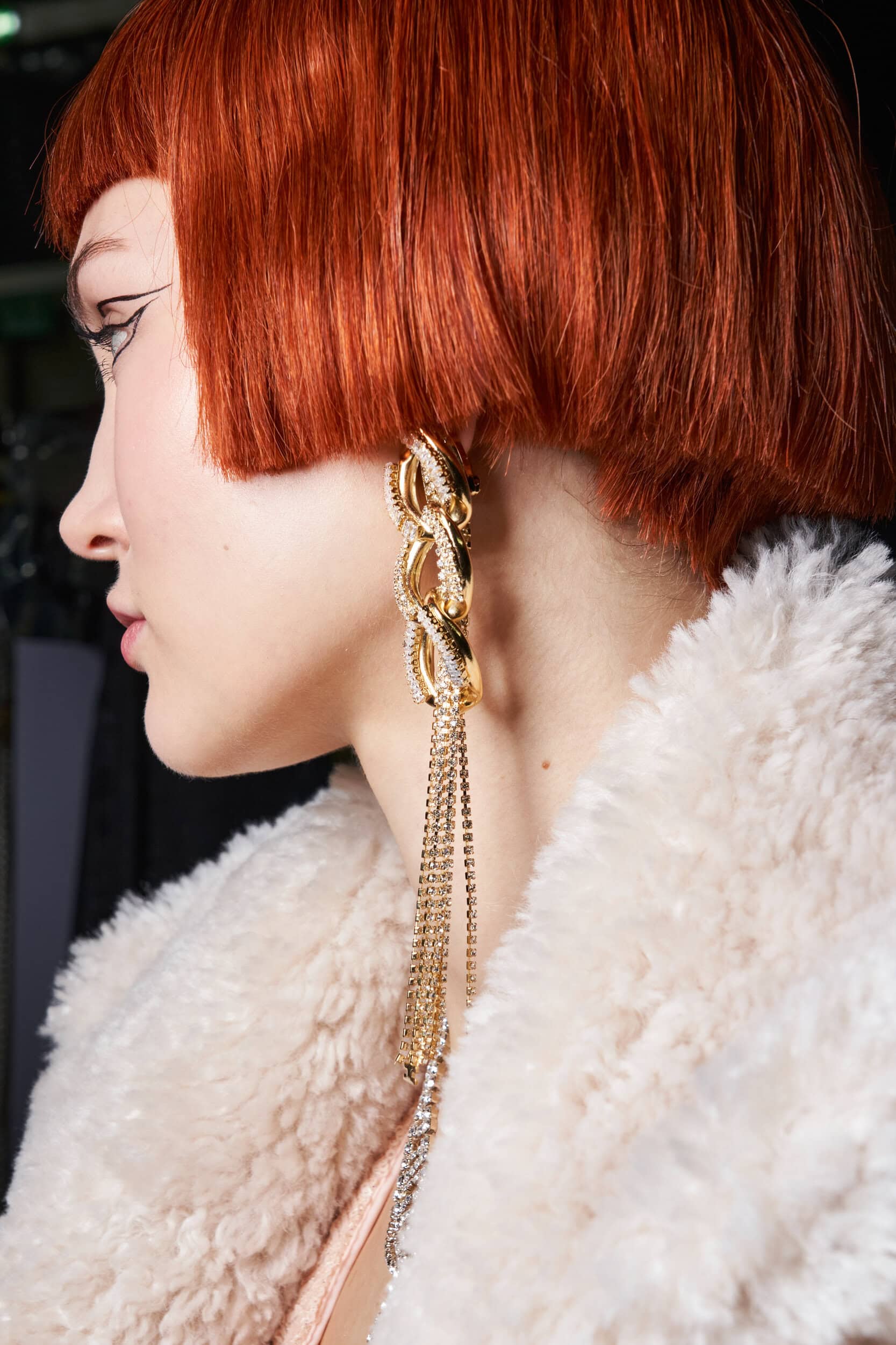 Elisabetta Franchi Fall 2023 Fashion Show Backstage