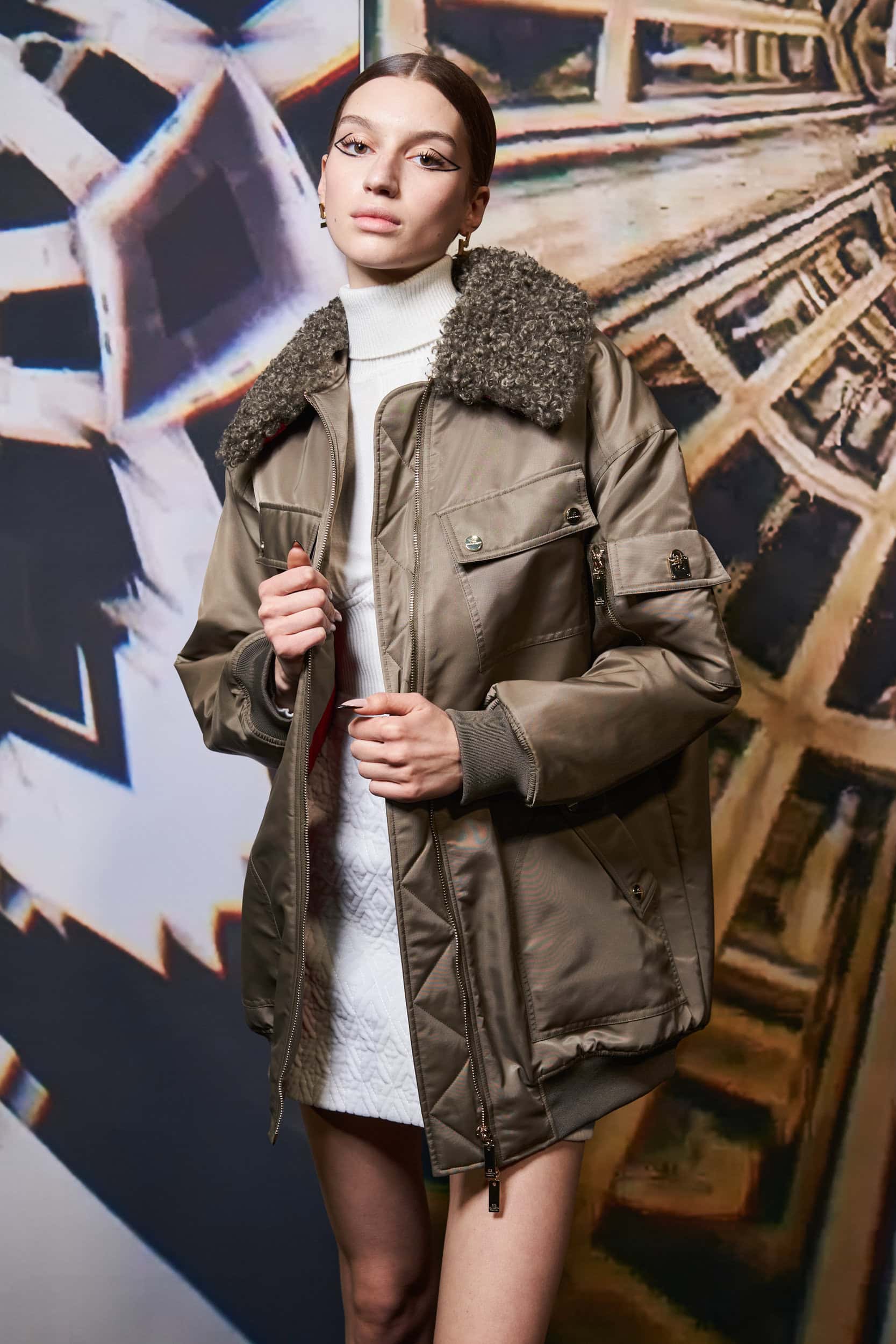 Elisabetta Franchi Fall 2023 Fashion Show Backstage