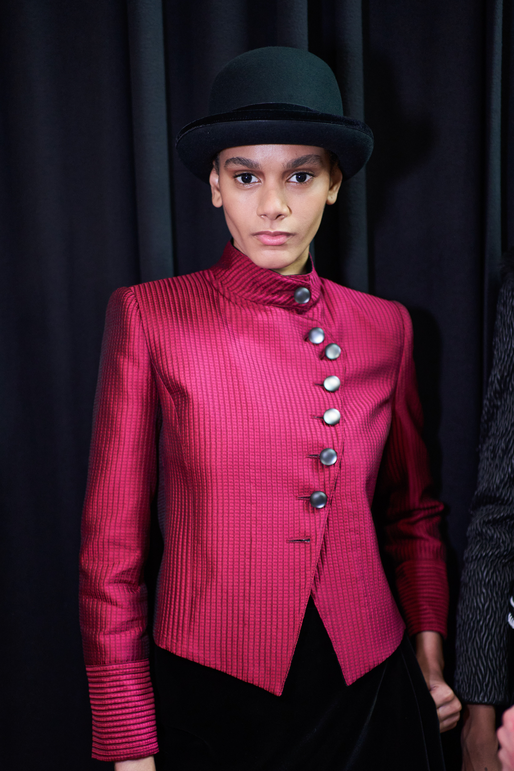 Emporio Armani Fall 2023 Fashion Show Backstage