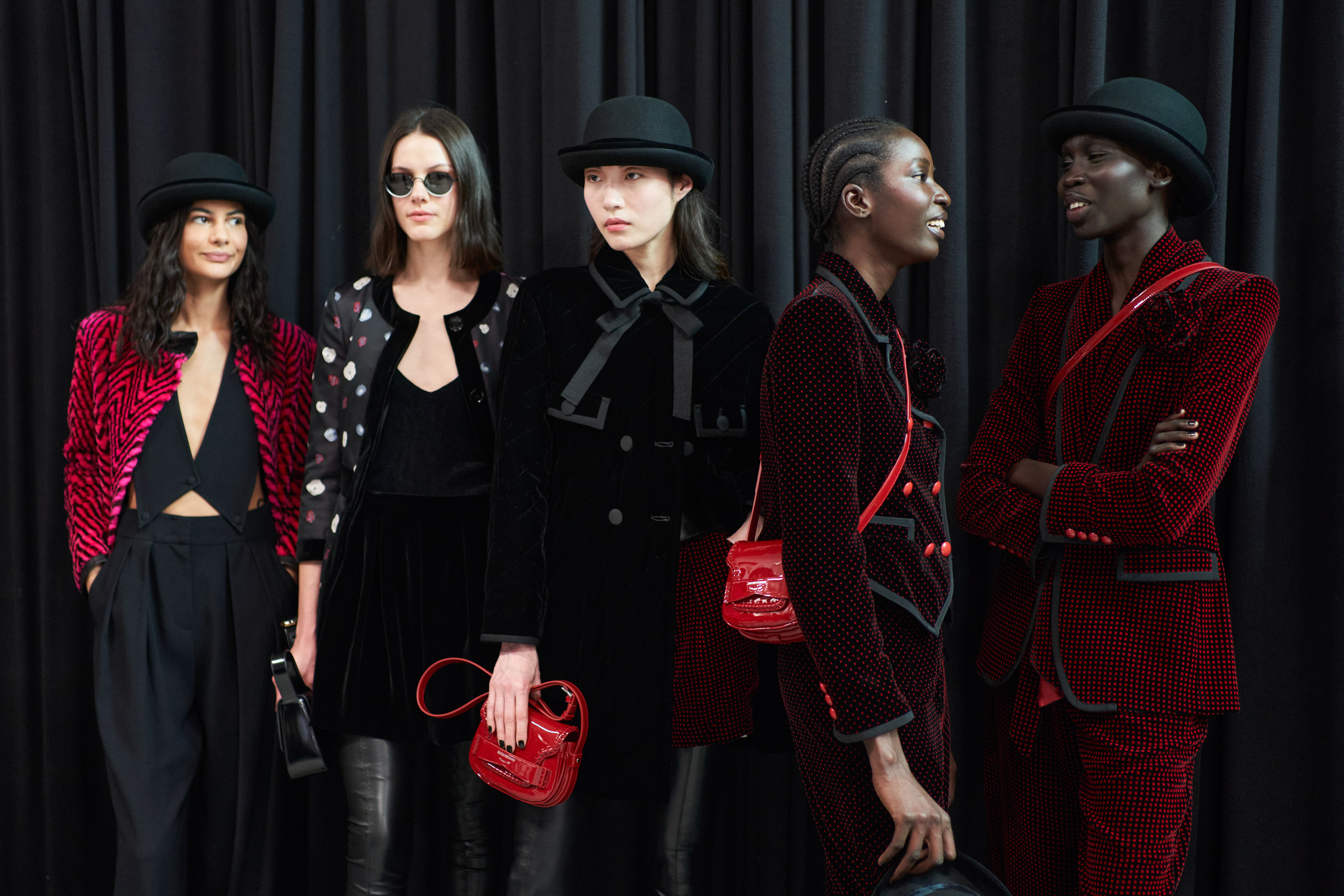 Emporio Armani Fall 2023 Fashion Show Backstage