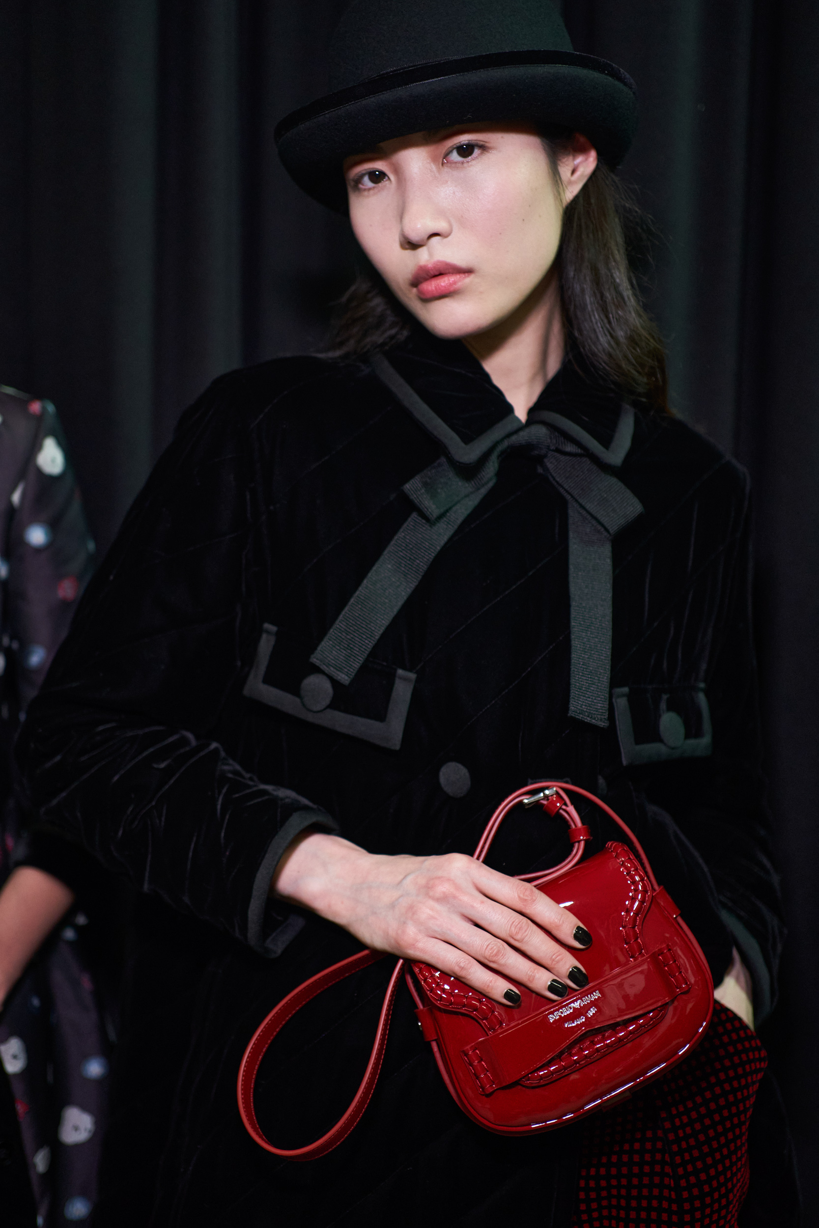 Emporio Armani Fall 2023 Fashion Show Backstage