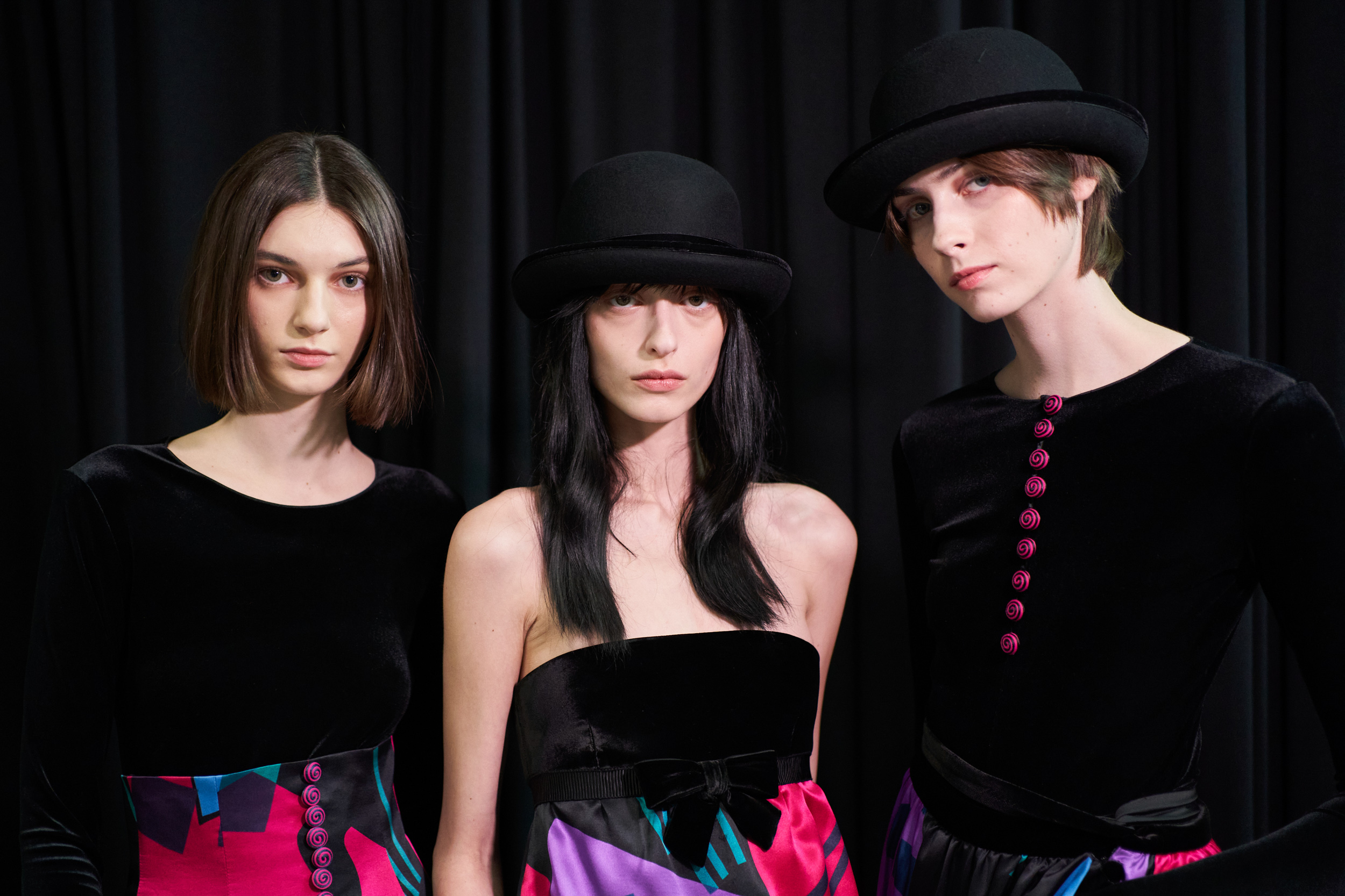 Emporio Armani Fall 2023 Fashion Show Backstage