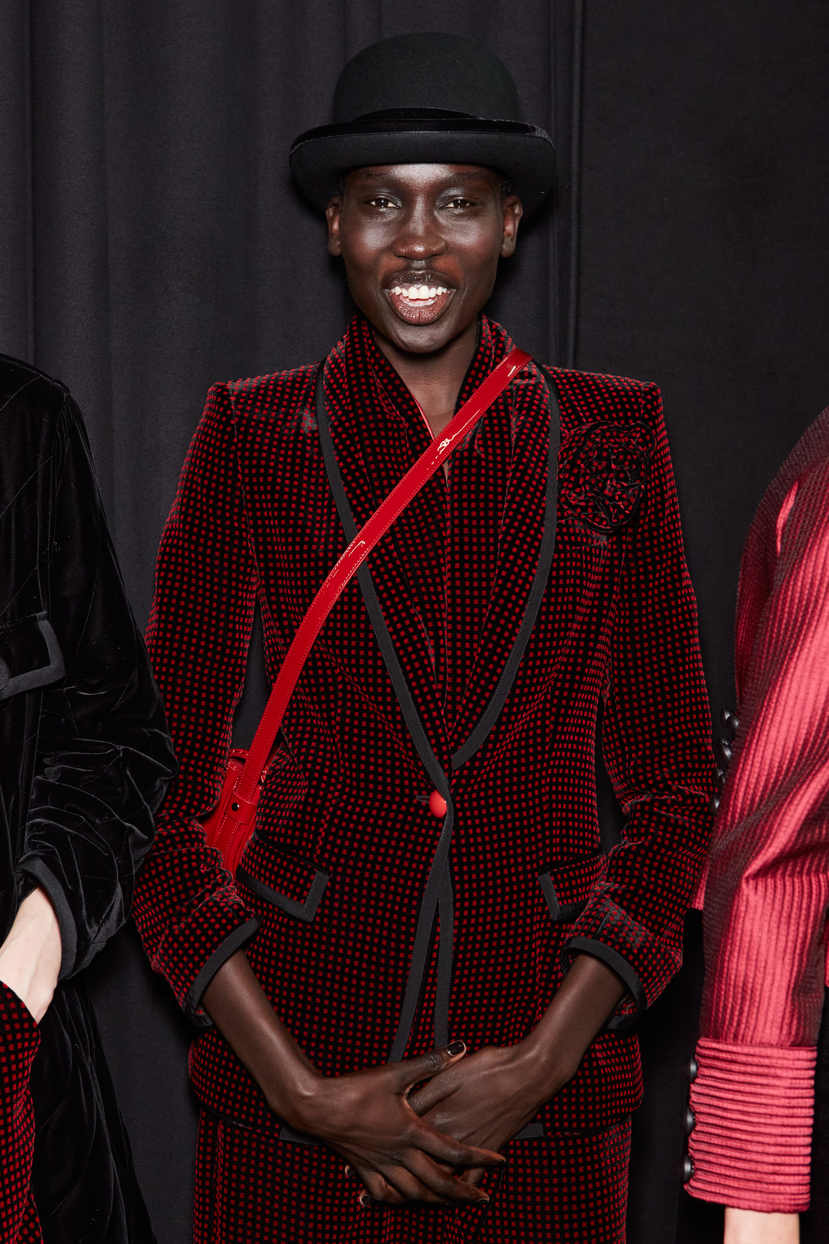 Emporio Armani Fall 2023 Fashion Show Backstage