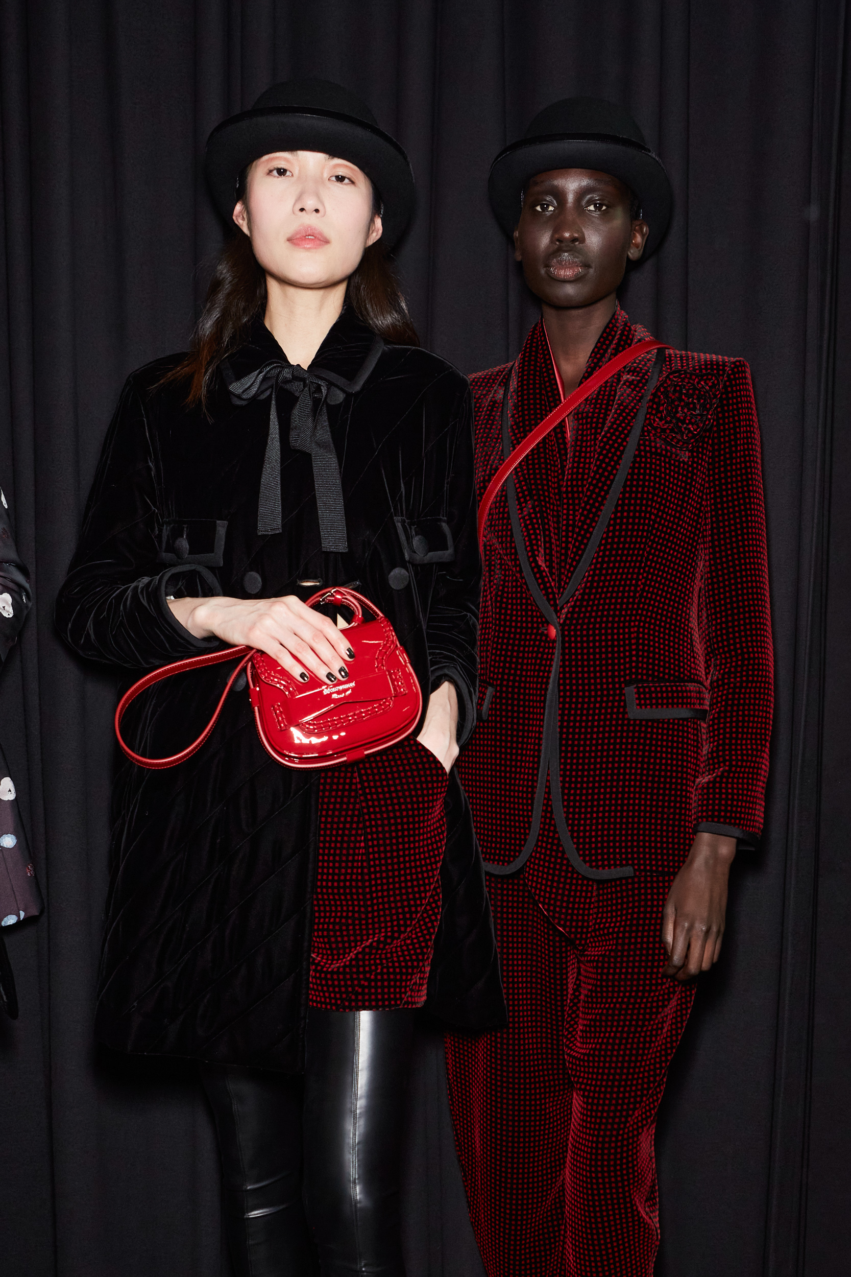 Emporio Armani Fall 2023 Fashion Show Backstage