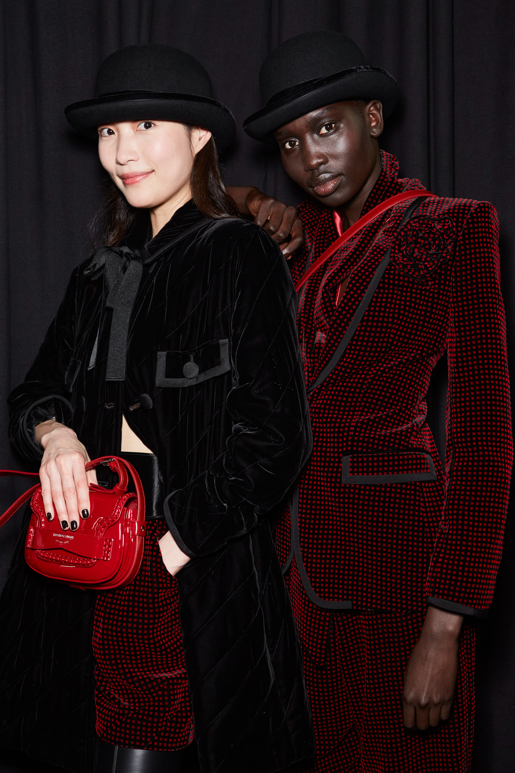 Emporio Armani Fall 2023 Fashion Show Backstage