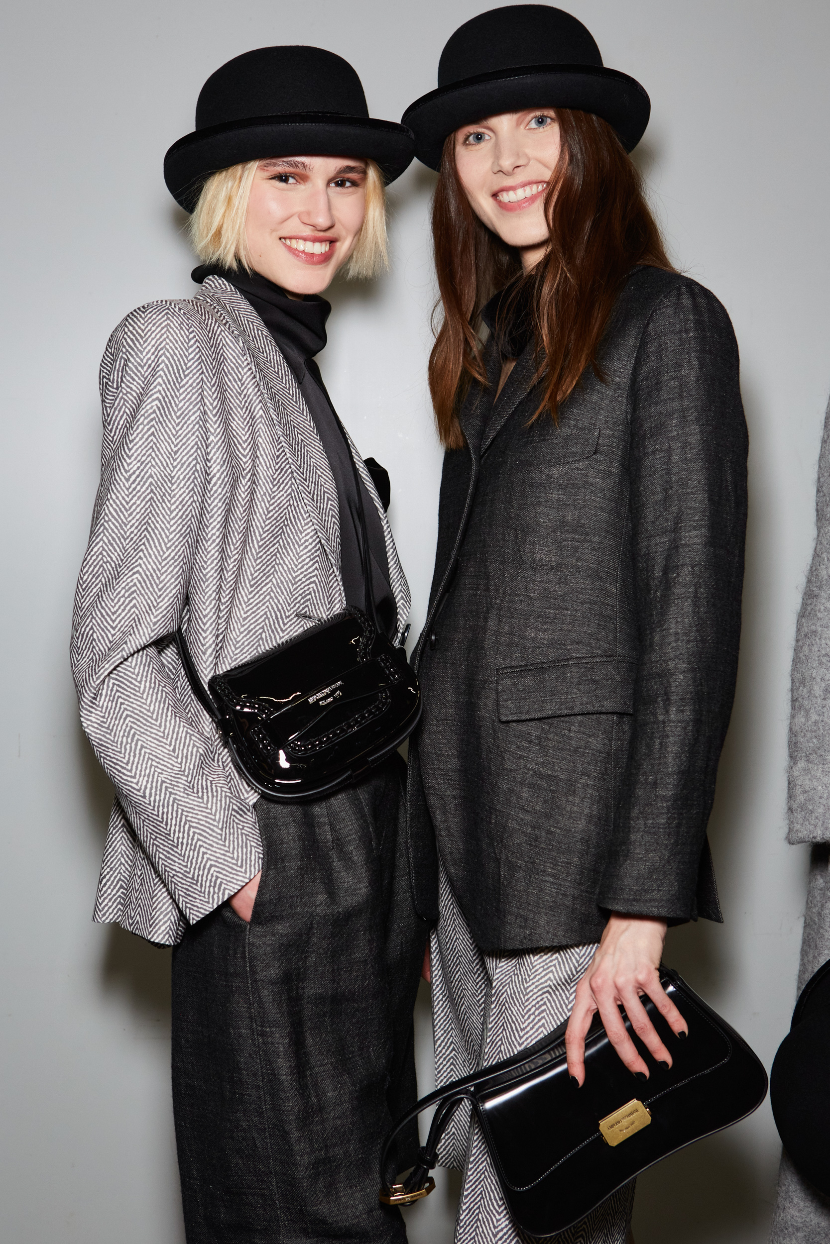 Emporio Armani Fall 2023 Fashion Show Backstage