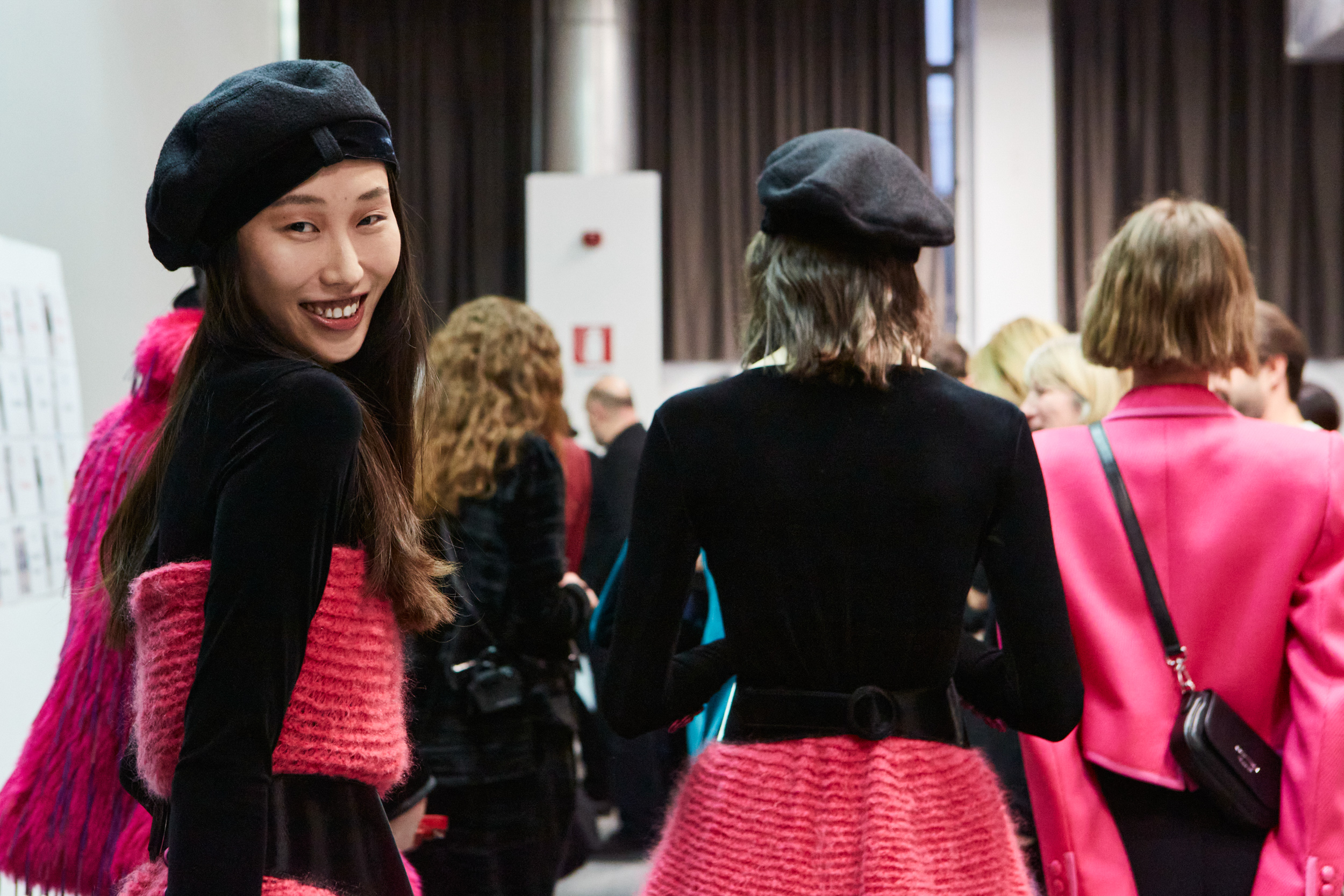 Emporio Armani Fall 2023 Fashion Show Backstage