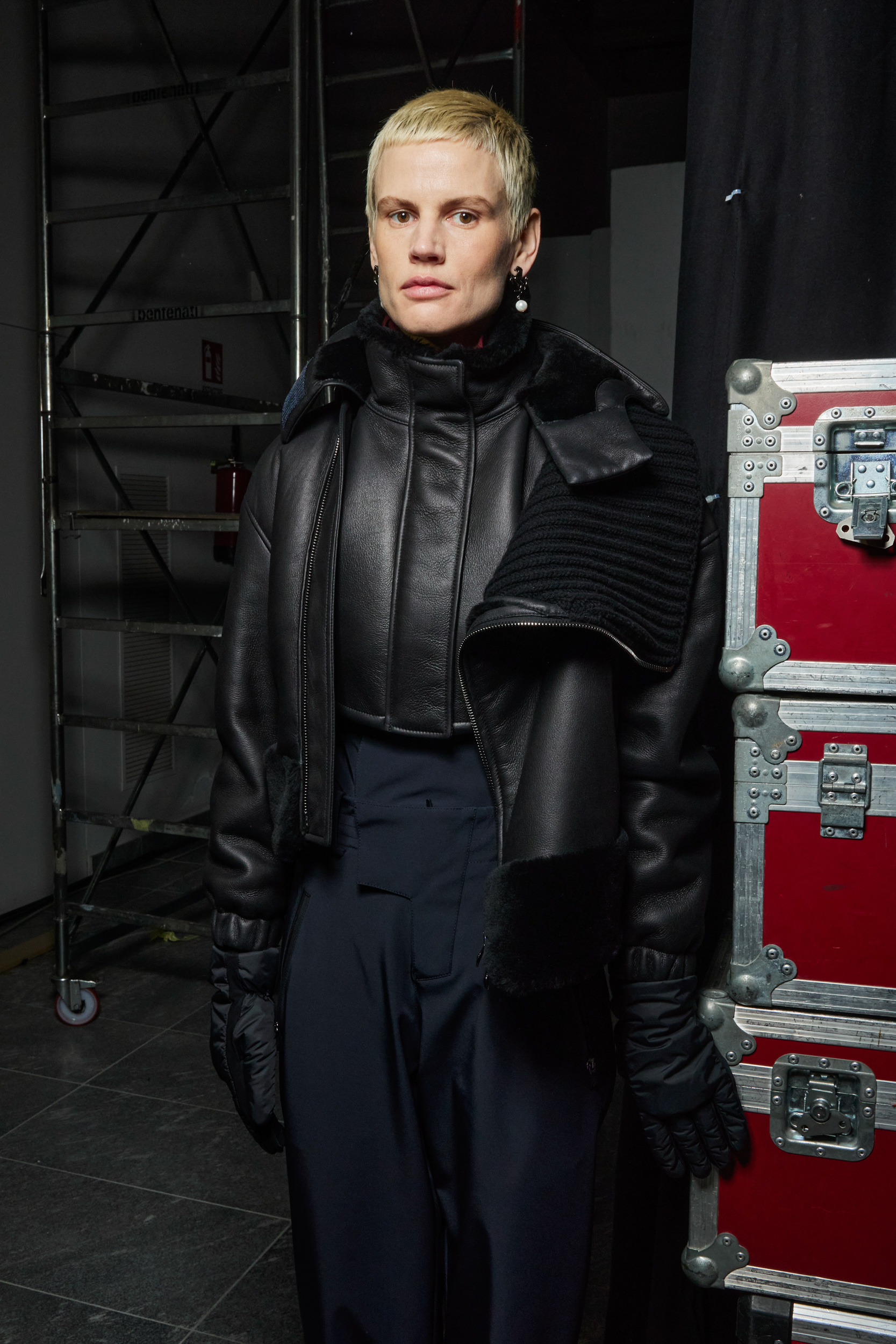 Ferrari Fall 2023 Fashion Show Backstage