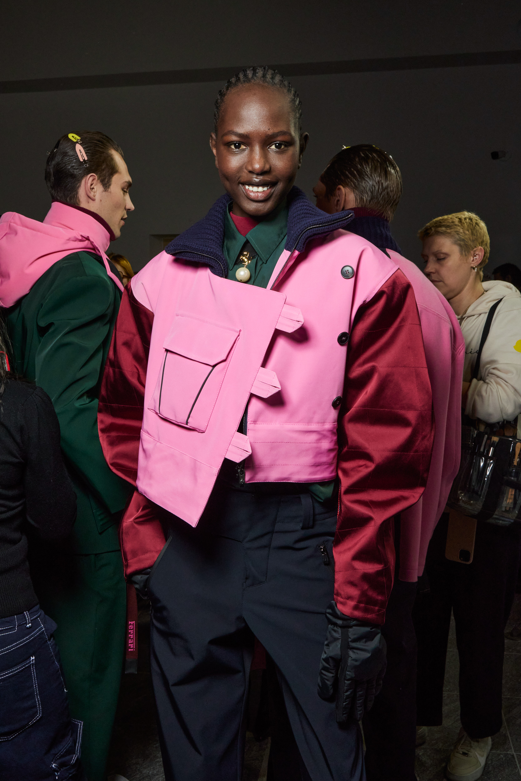 Ferrari Fall 2023 Fashion Show Backstage