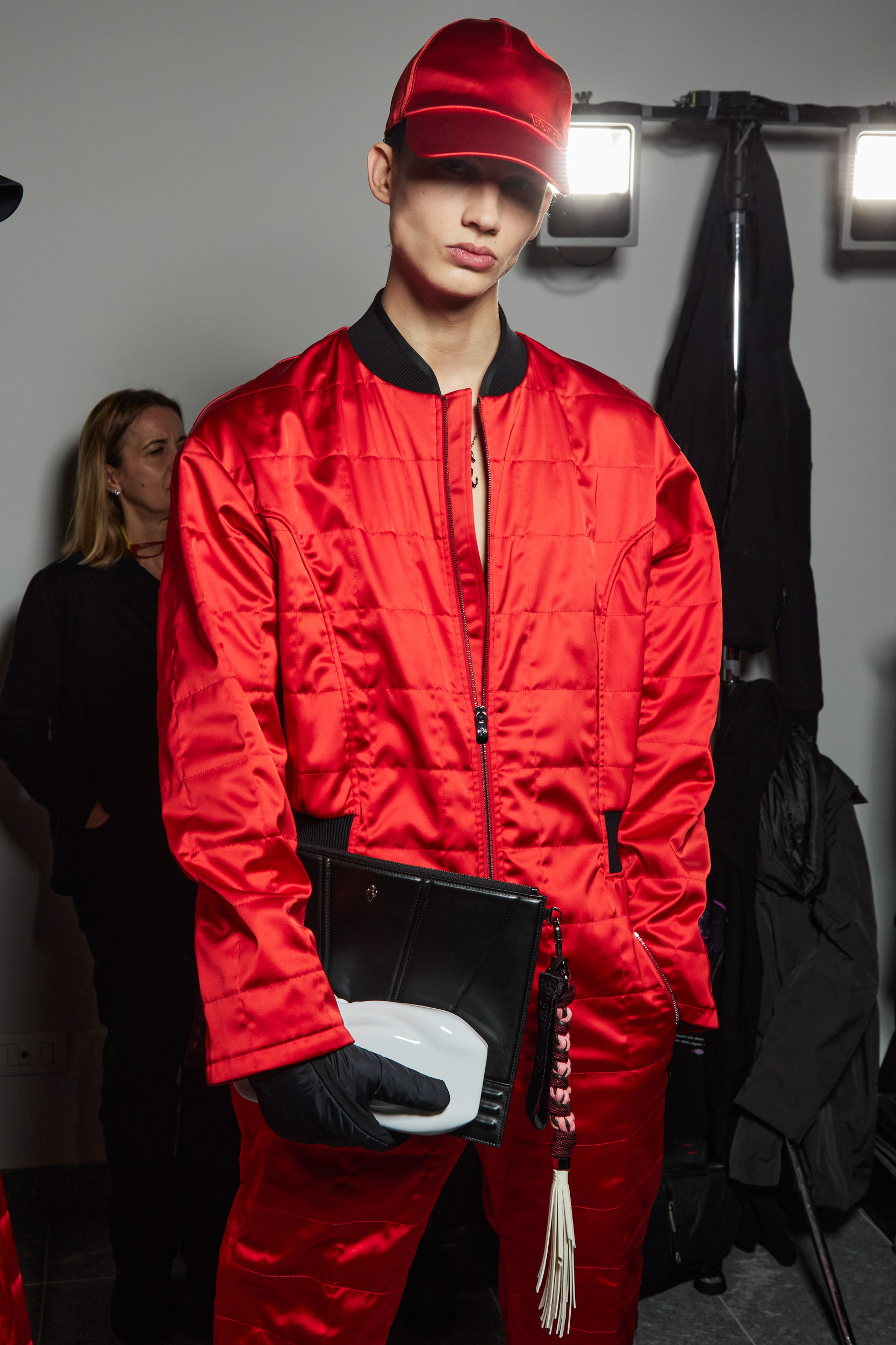 Ferrari Fall 2023 Fashion Show Backstage