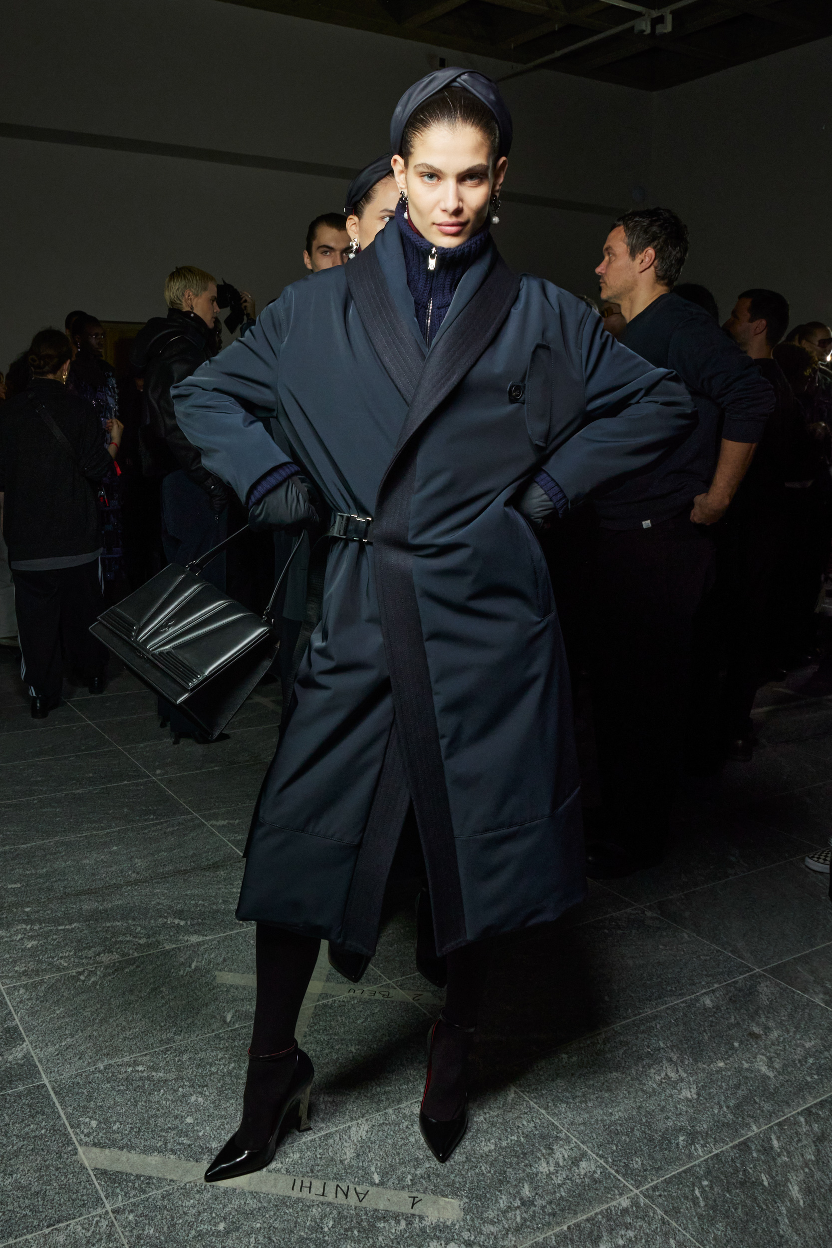 Ferrari Fall 2023 Fashion Show Backstage