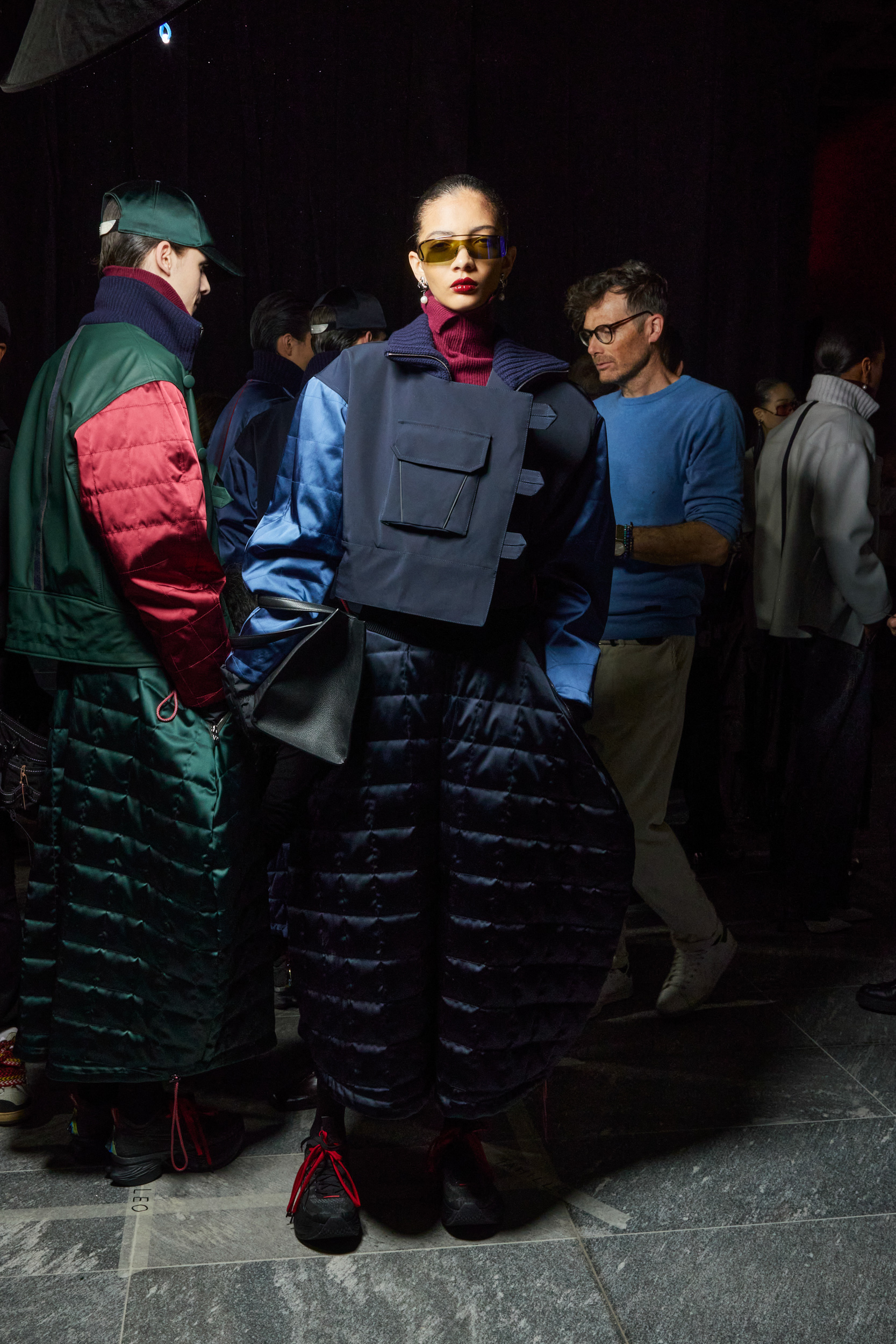 Ferrari Fall 2023 Fashion Show Backstage