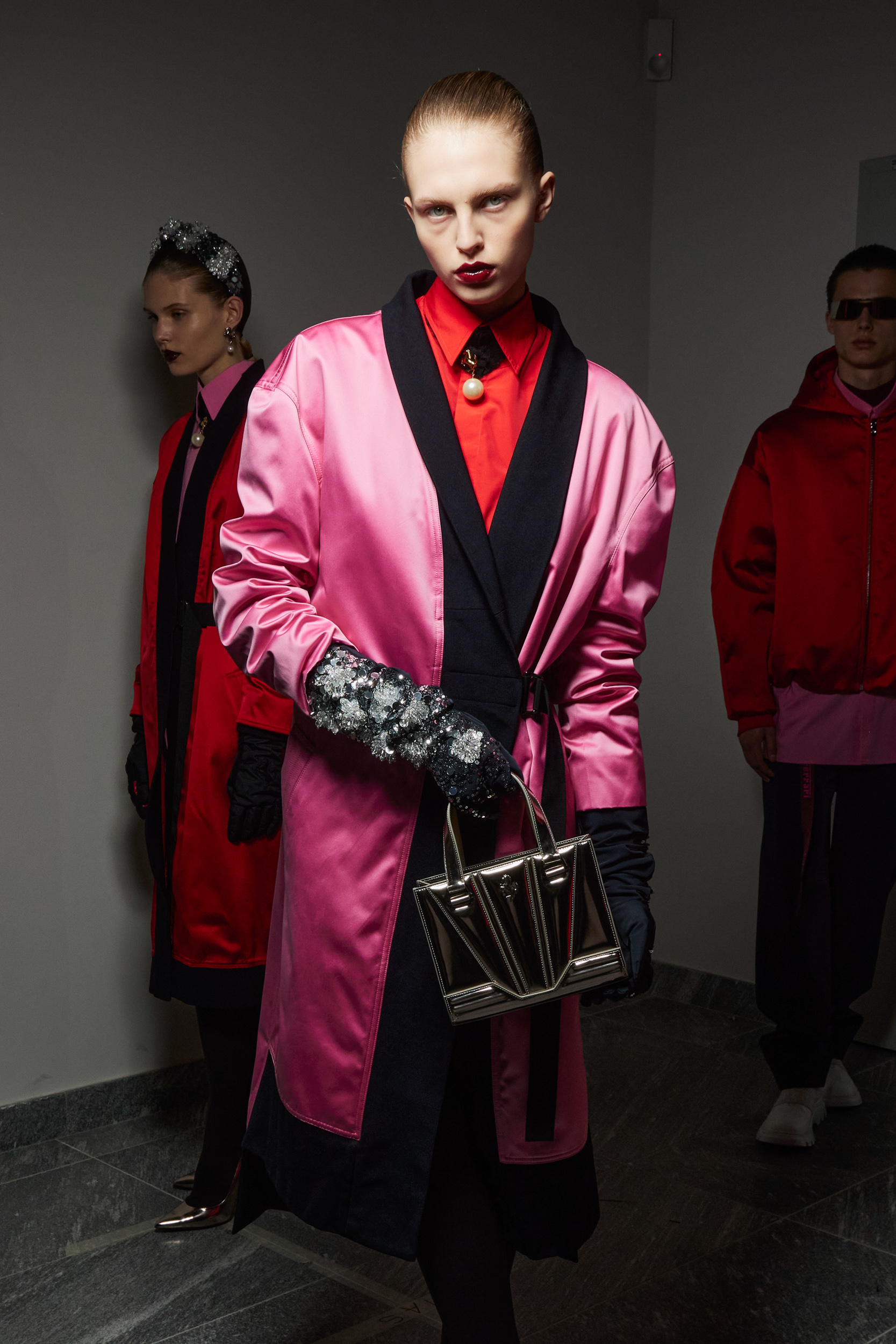 Ferrari Fall 2023 Fashion Show Backstage