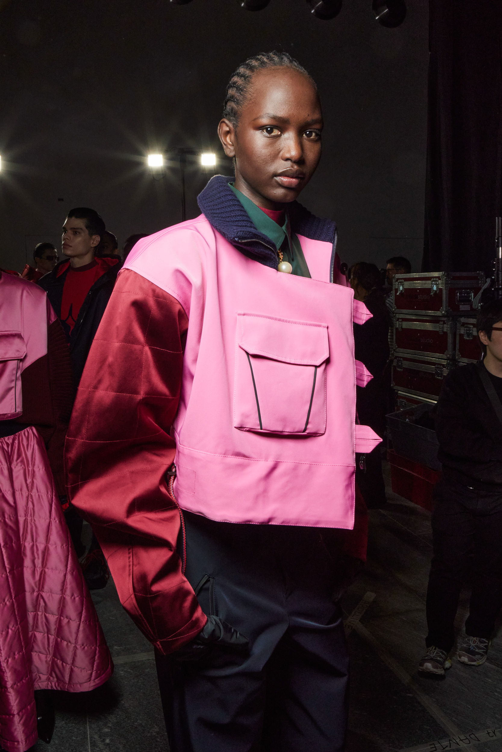 Ferrari Fall 2023 Fashion Show Backstage