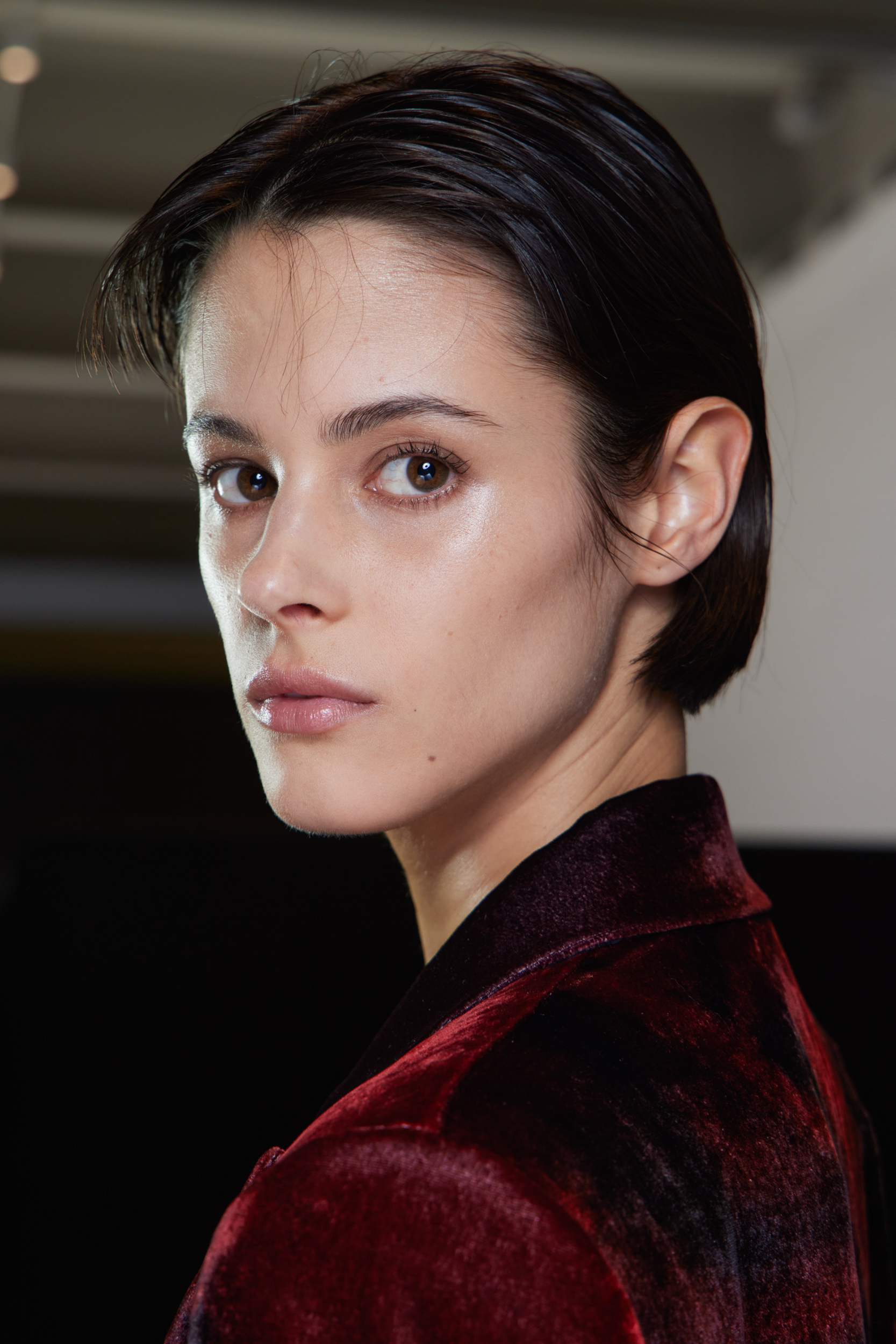 Alberta Ferretti Fall 2023 Fashion Show Backstage