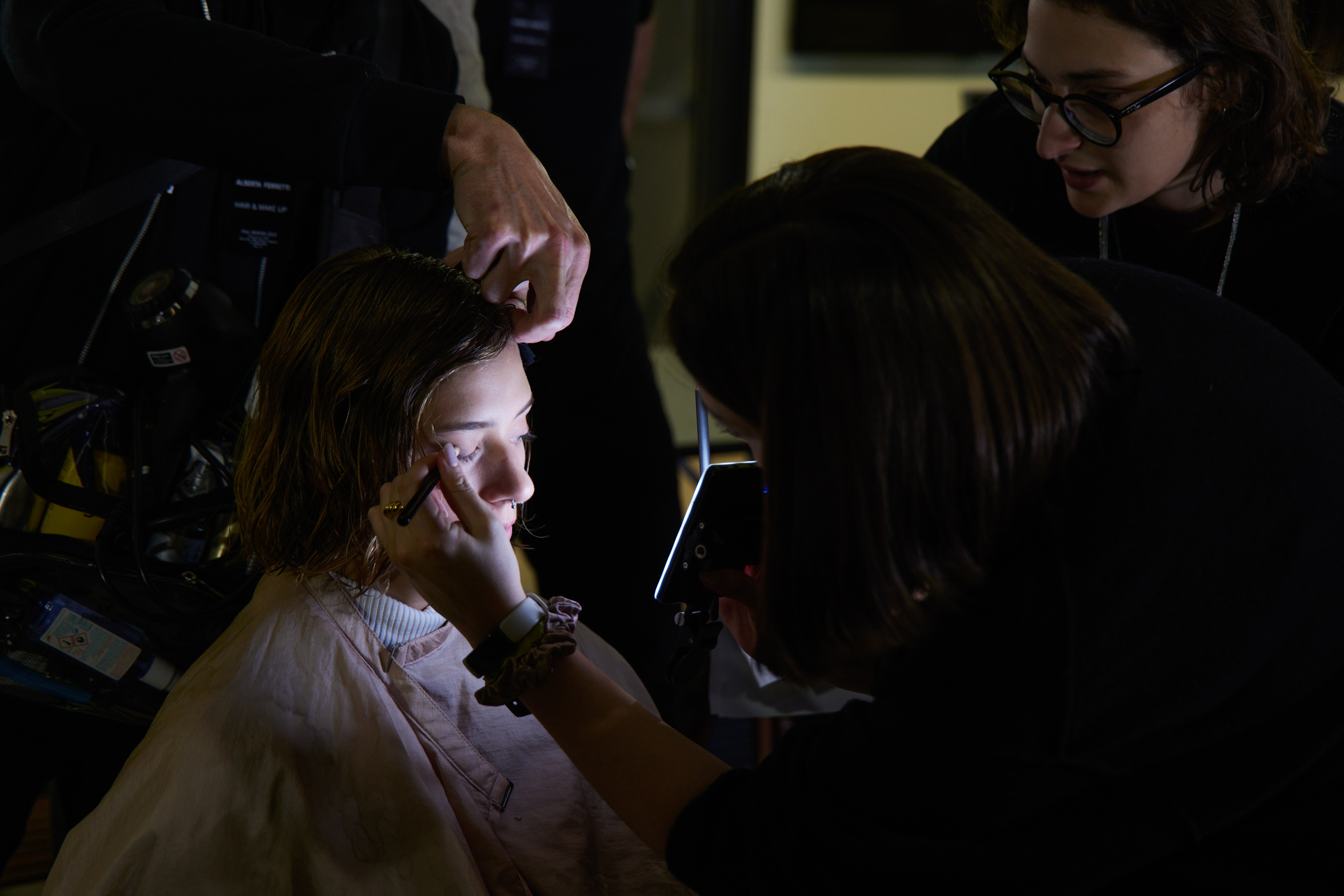 Alberta Ferretti Fall 2023 Fashion Show Backstage