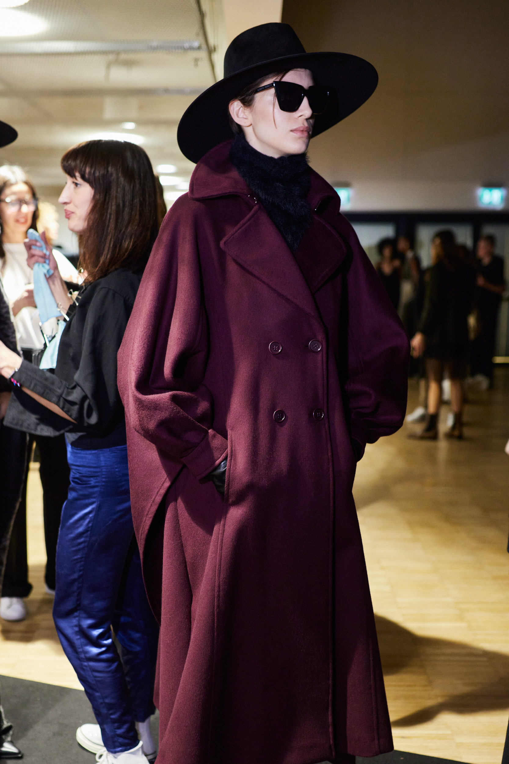 Alberta Ferretti Fall 2023 Fashion Show Backstage