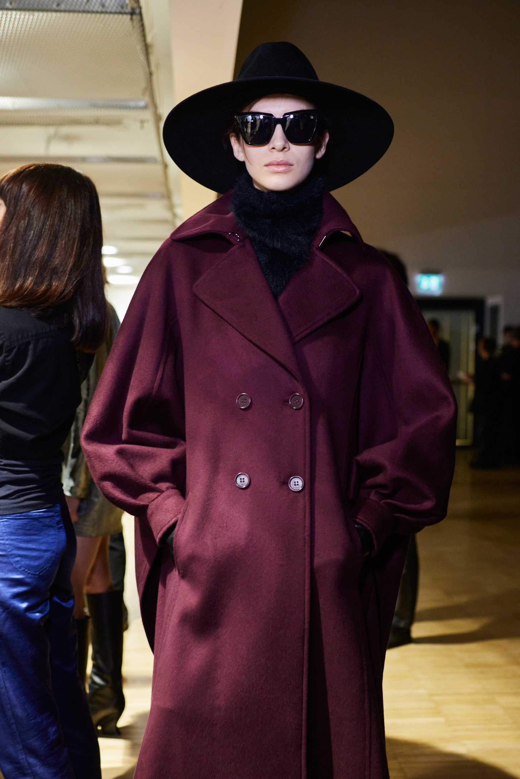 Alberta Ferretti Fall 2023 Fashion Show Backstage