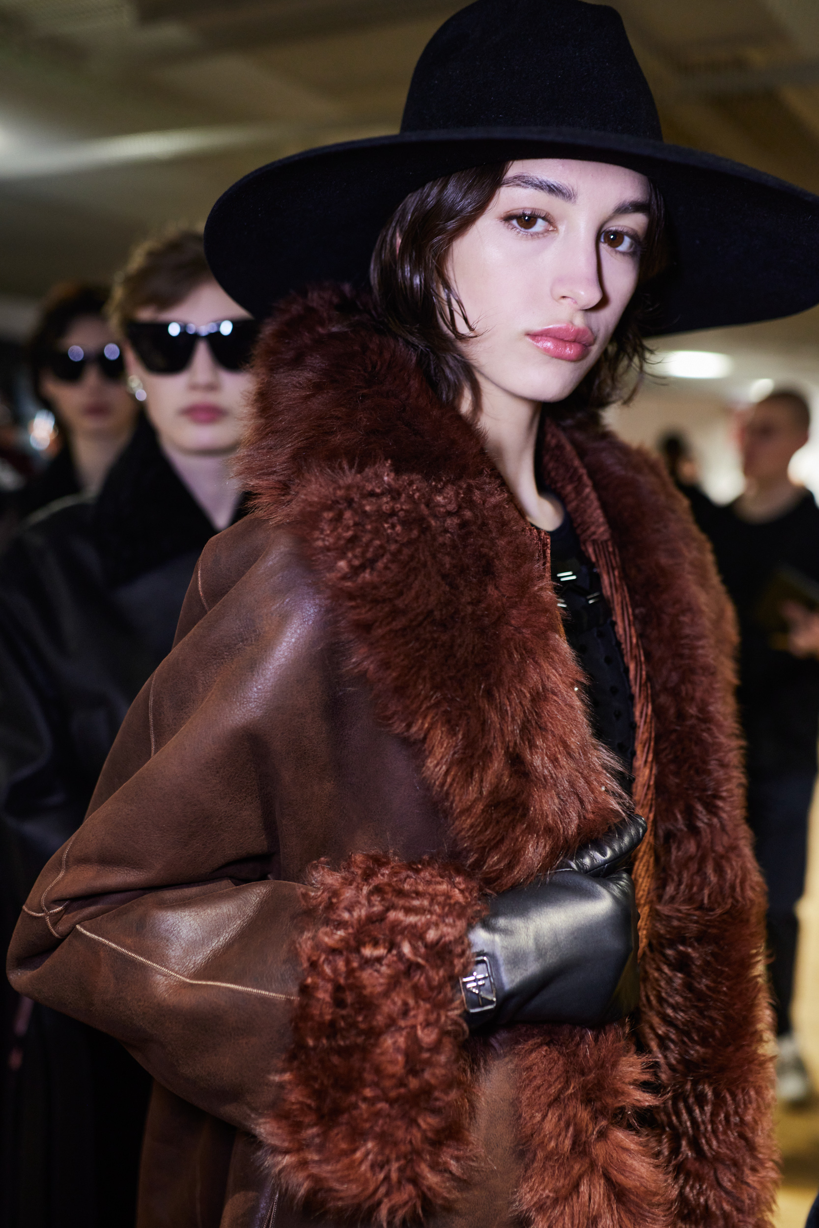 Alberta Ferretti Fall 2023 Fashion Show Backstage