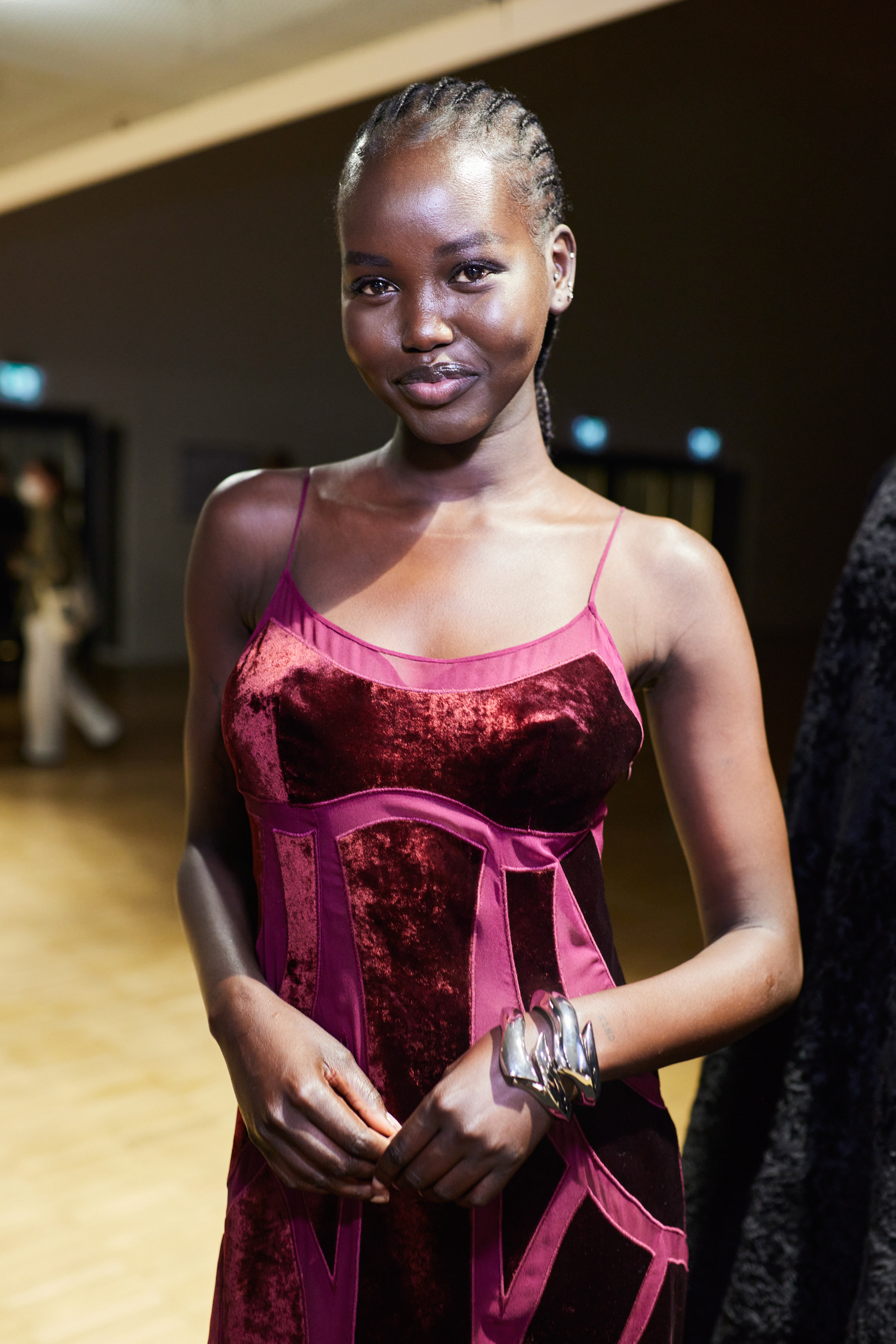 Alberta Ferretti Fall 2023 Fashion Show Backstage