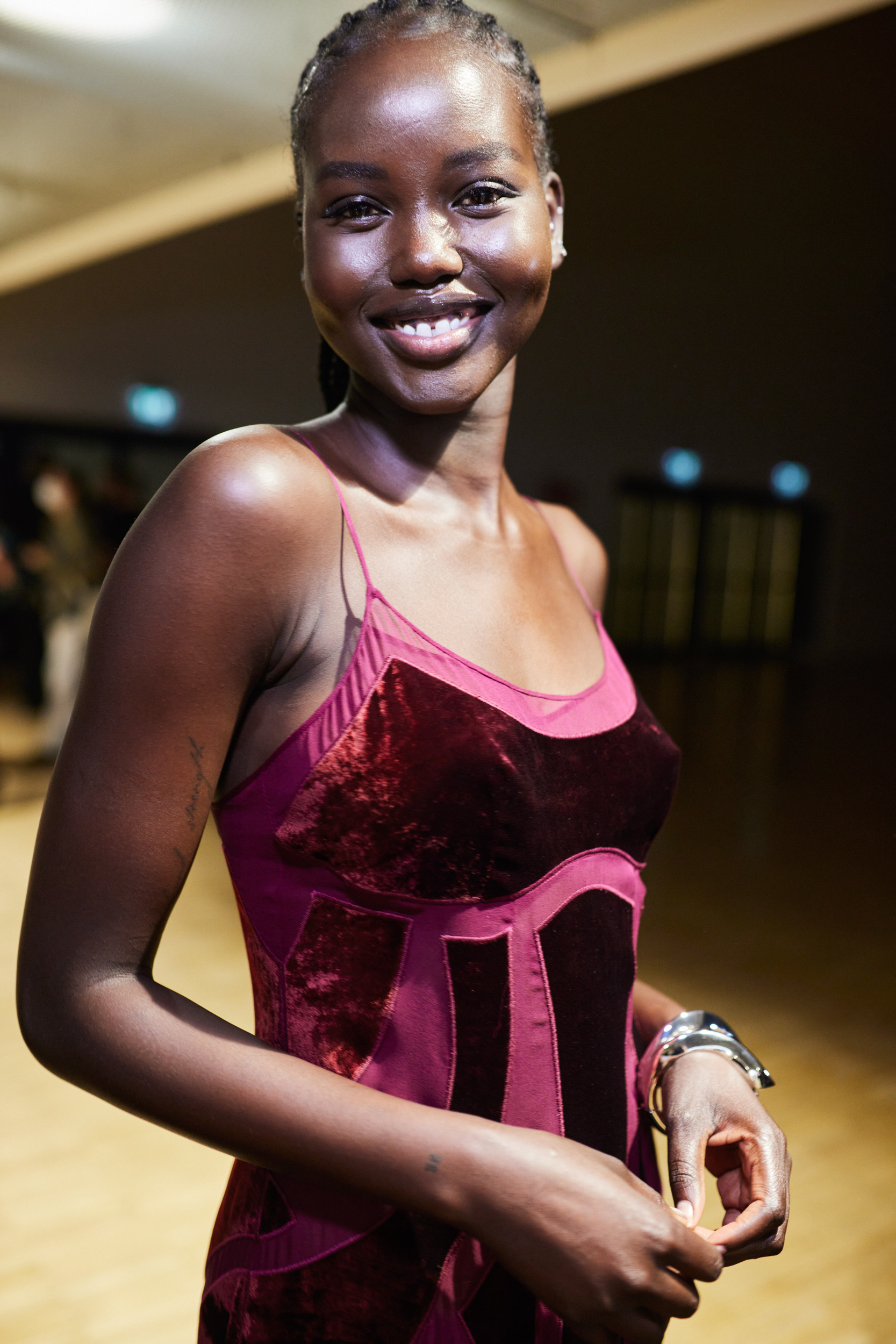 Alberta Ferretti Fall 2023 Fashion Show Backstage