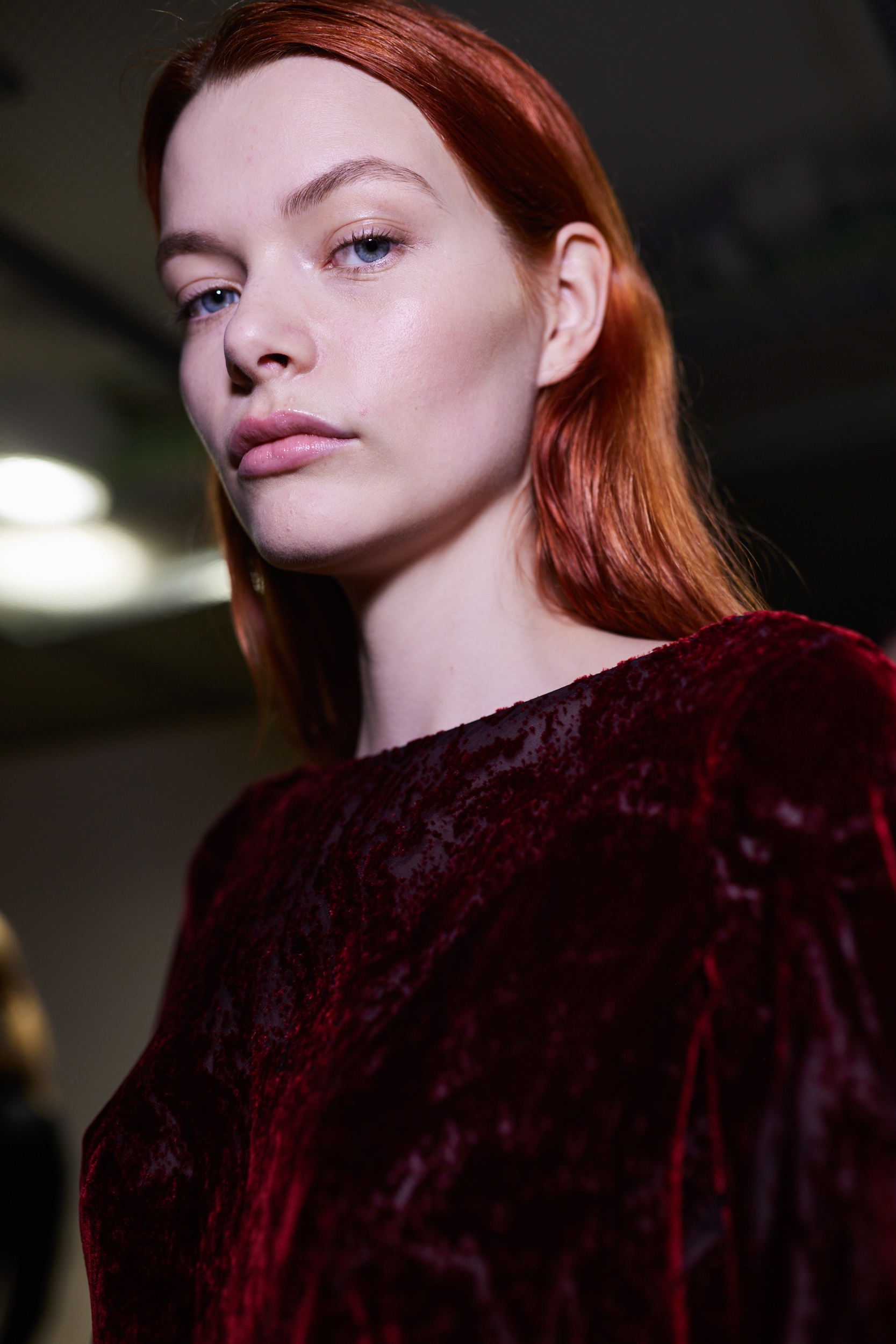 Alberta Ferretti Fall 2023 Fashion Show Backstage