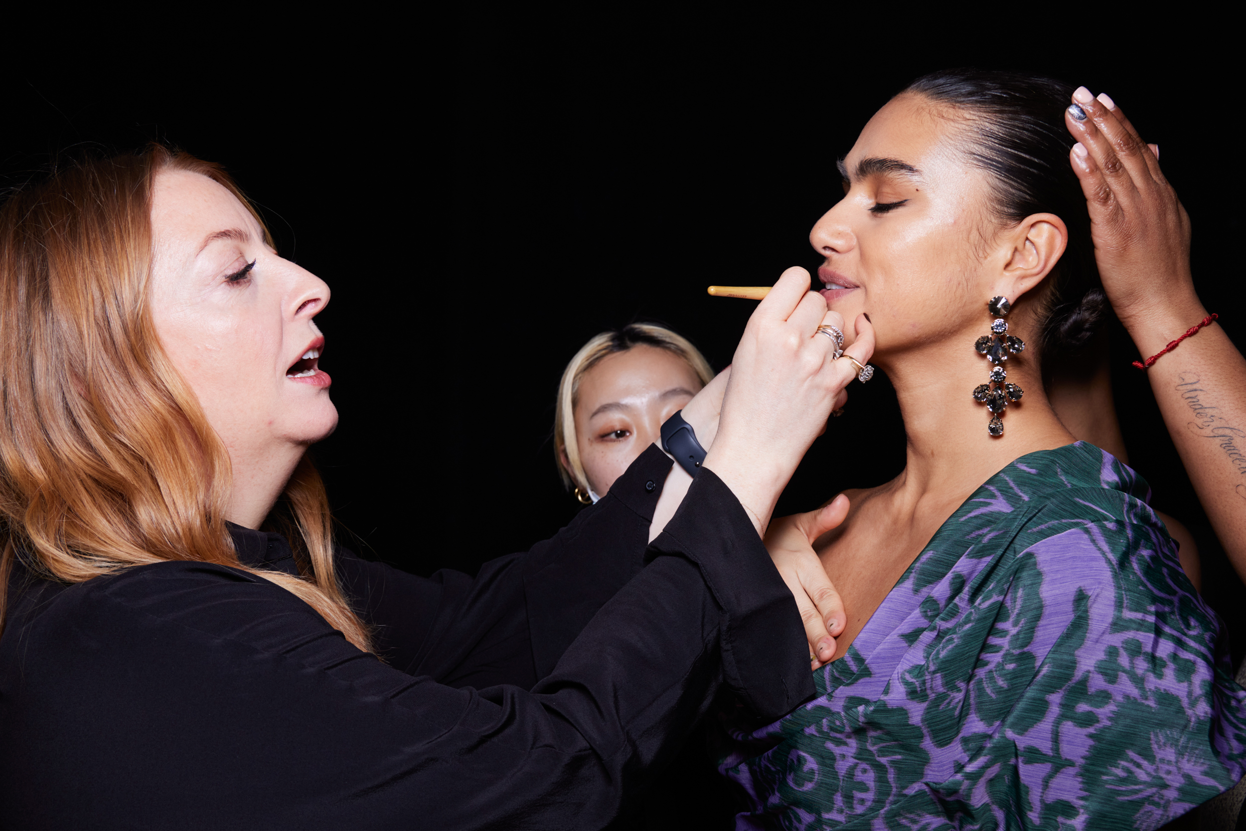 Carolina Herrera Fall 2023 Fashion Show Backstage