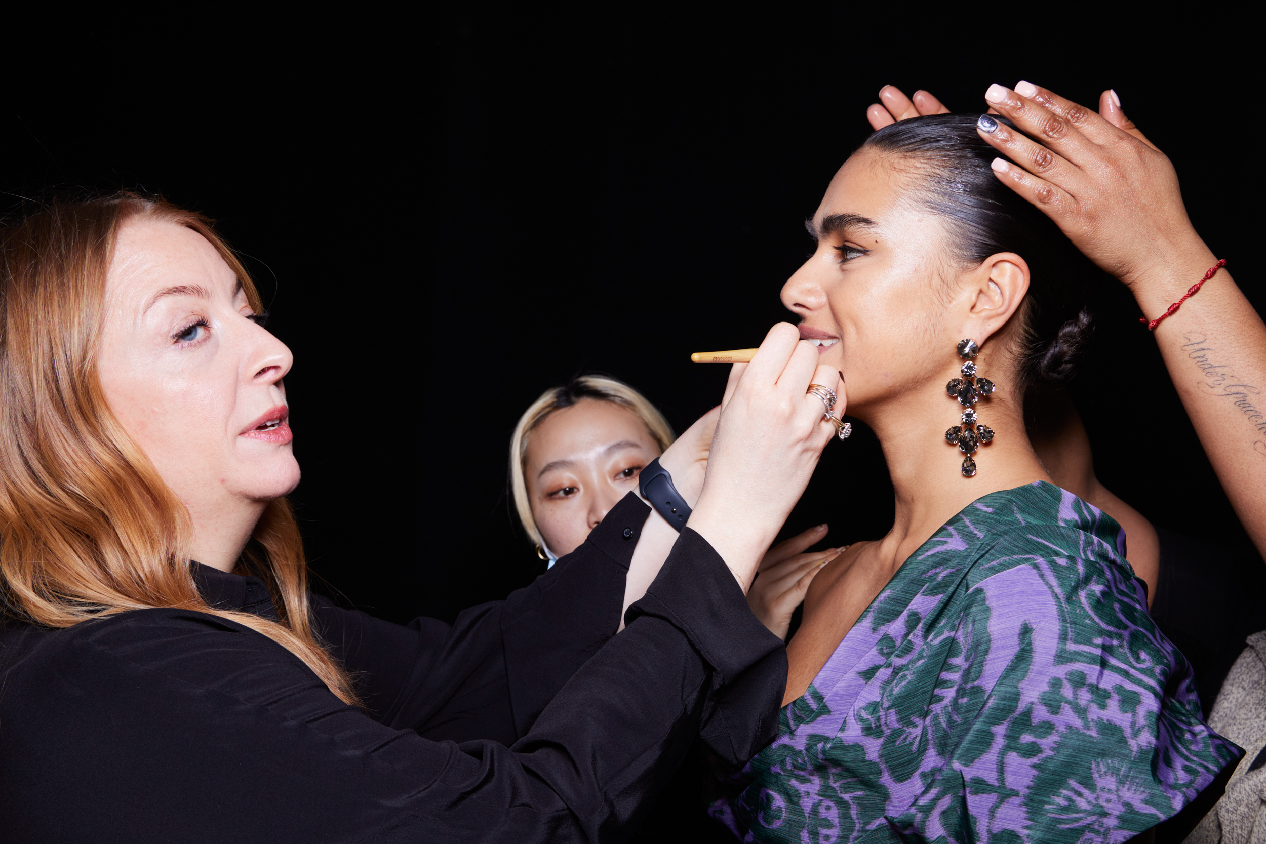 Carolina Herrera Fall 2023 Fashion Show Backstage