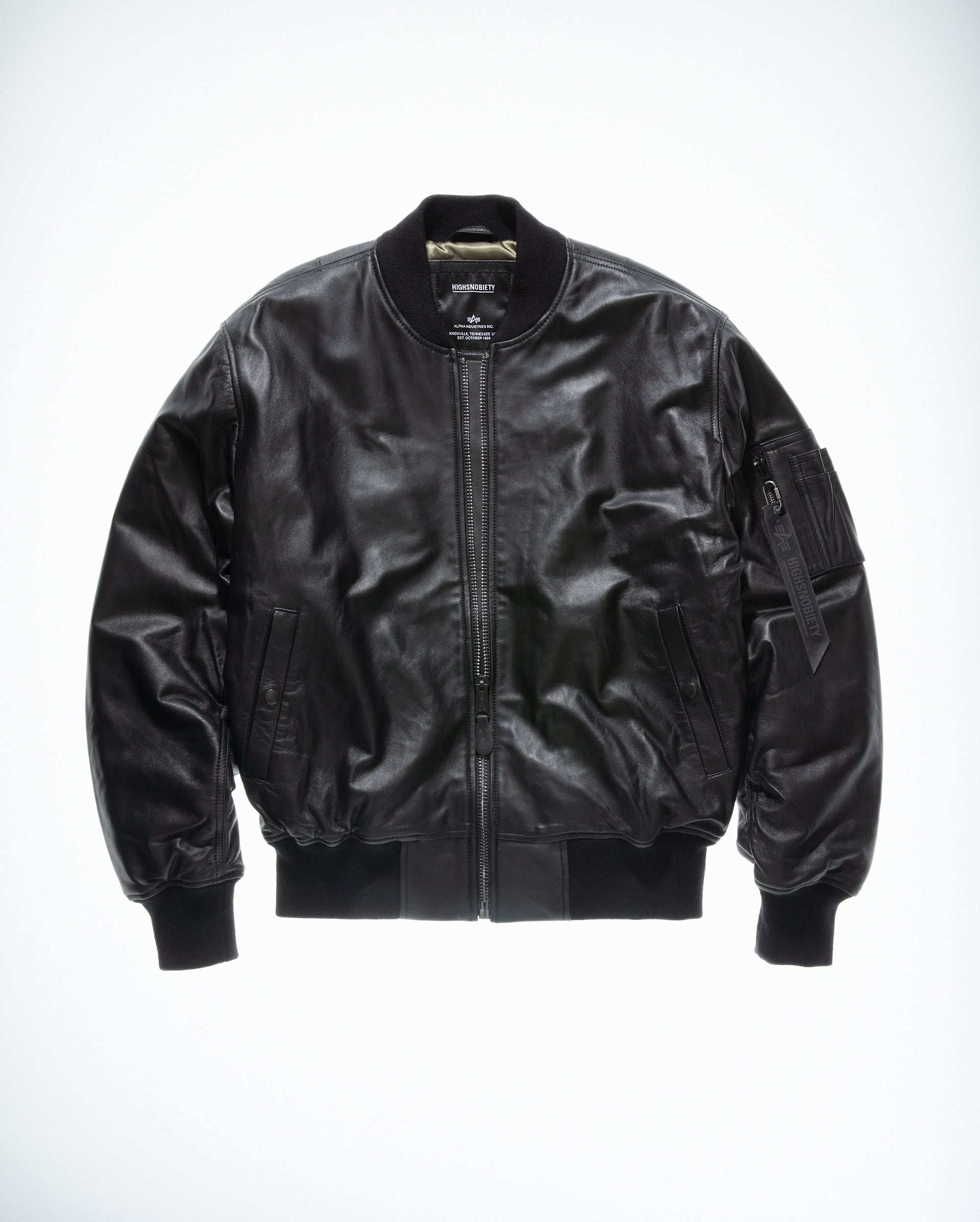Highsnobiety x Alpha Industries Release Limited-Edition MA-1 Bomber ...