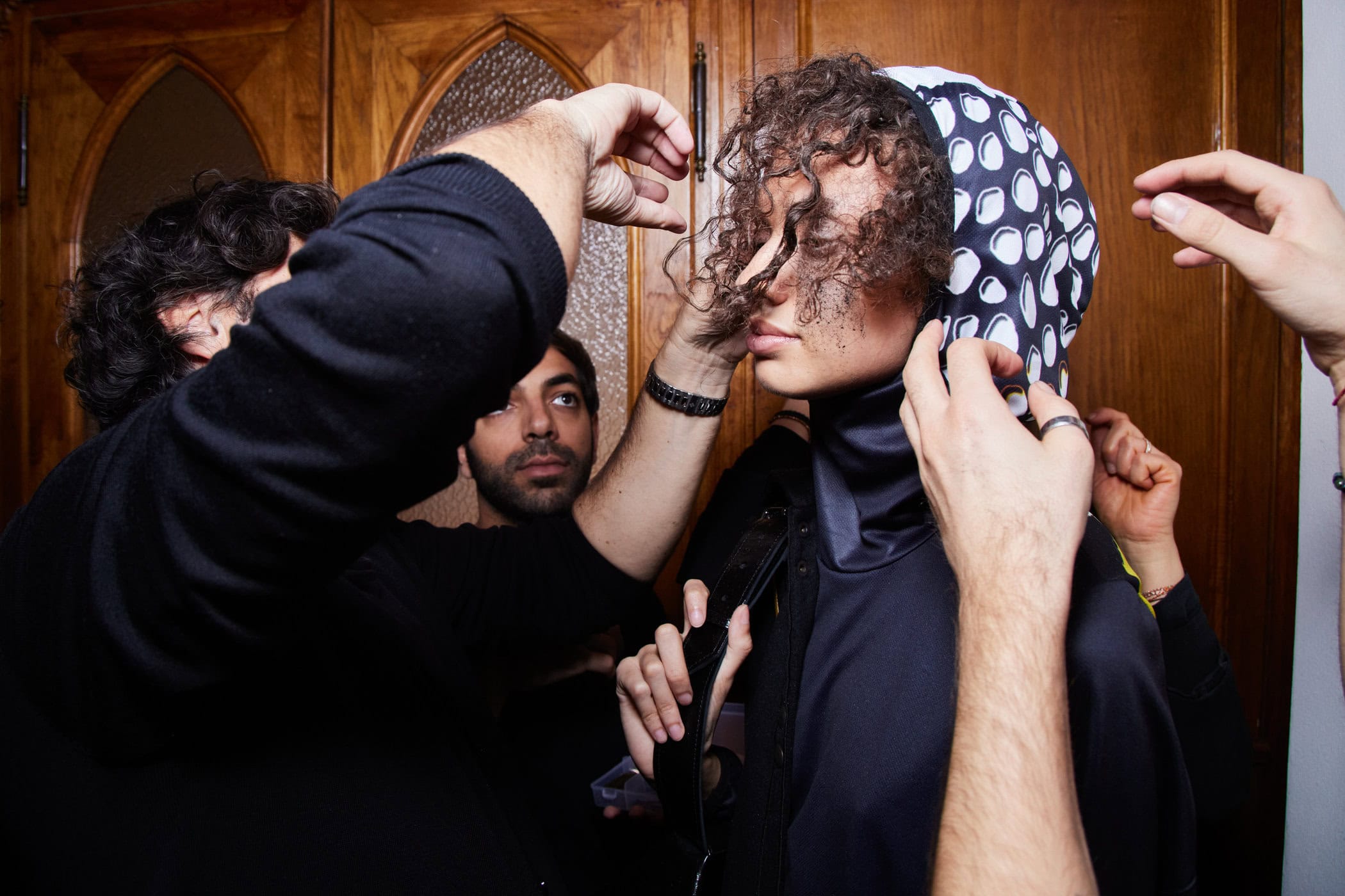 Francesca Liberatore Fall 2023 Fashion Show Backstage