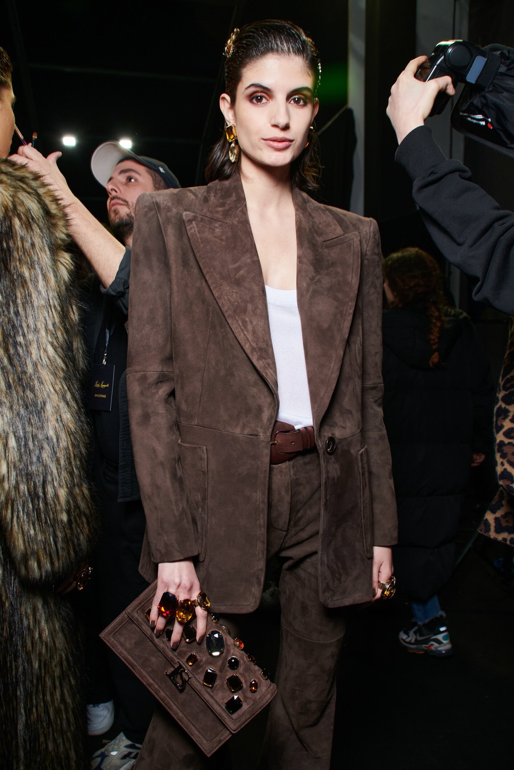 Luisa Spagnoli Fall 2023 Fashion Show Backstage