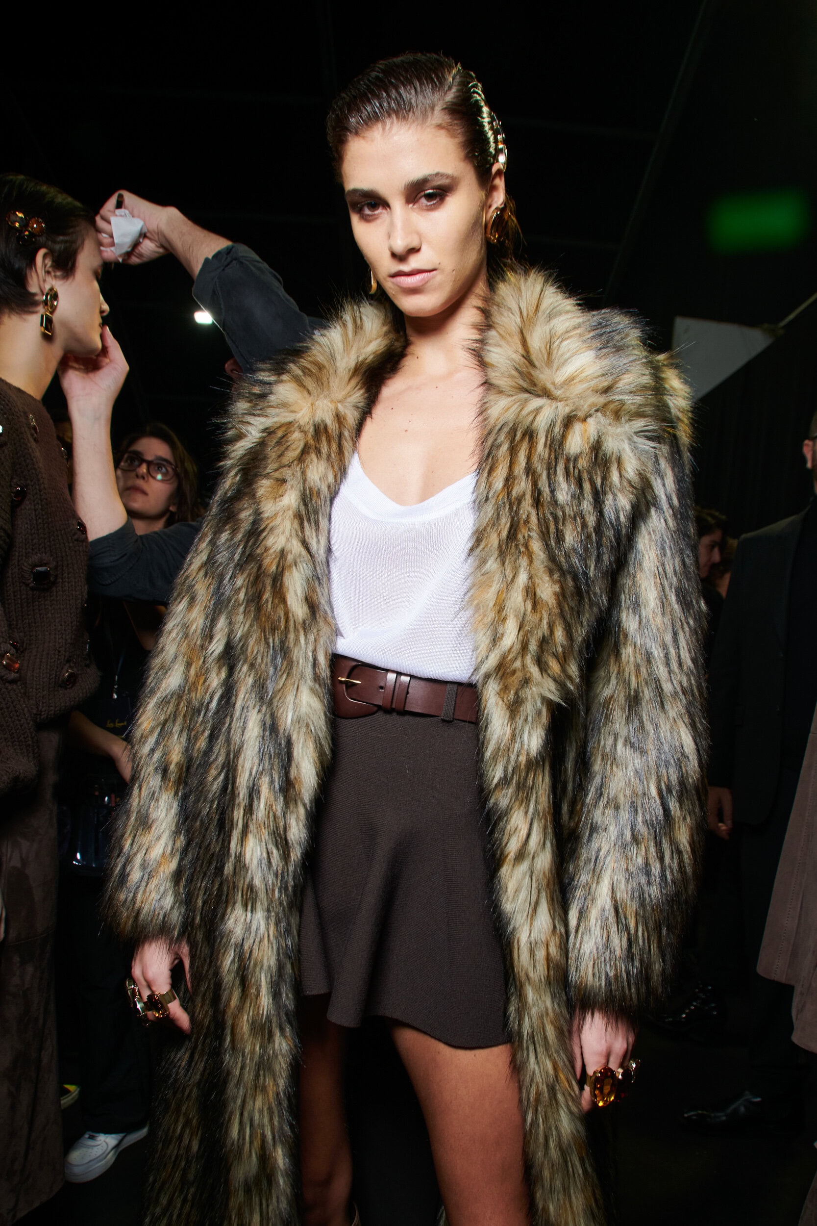 Luisa Spagnoli Fall 2023 Fashion Show Backstage