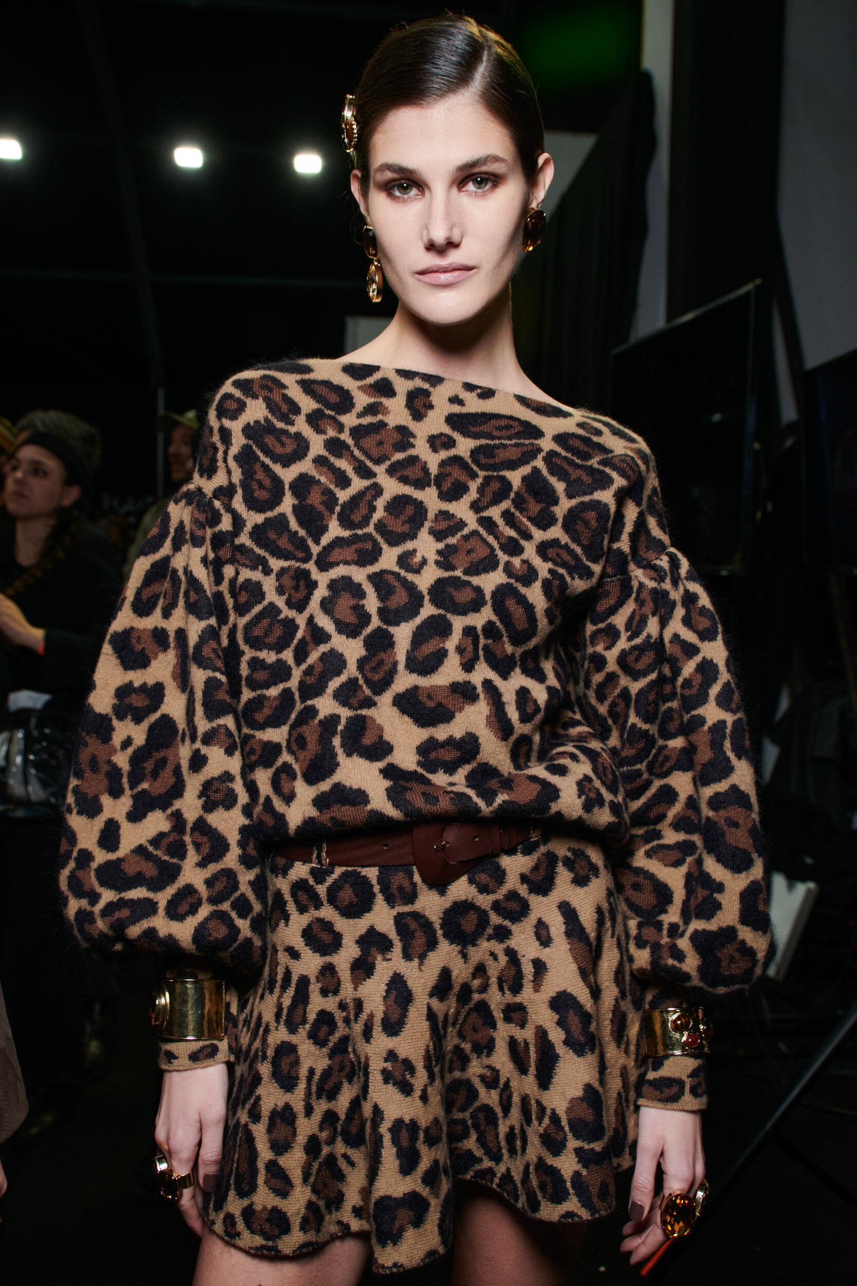 Luisa Spagnoli Fall 2023 Fashion Show Backstage