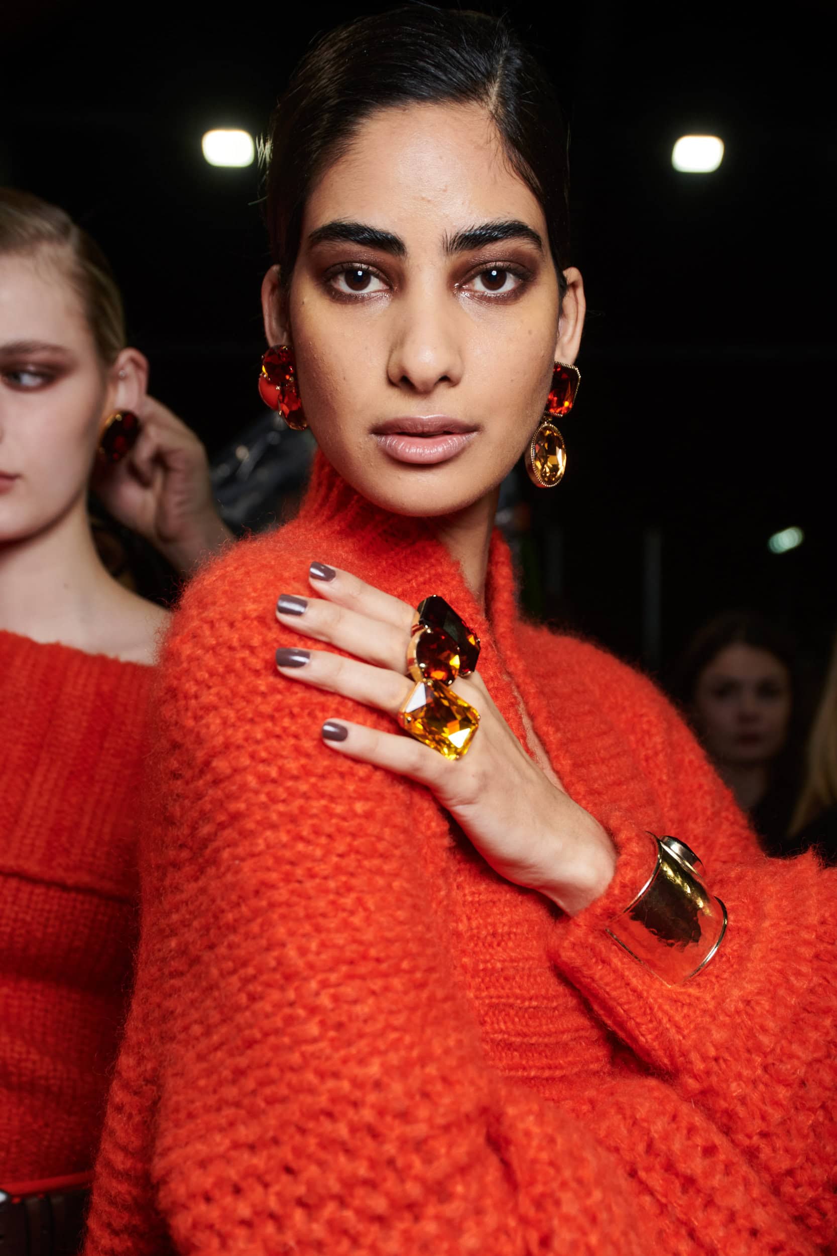 Luisa Spagnoli Fall 2023 Fashion Show Backstage