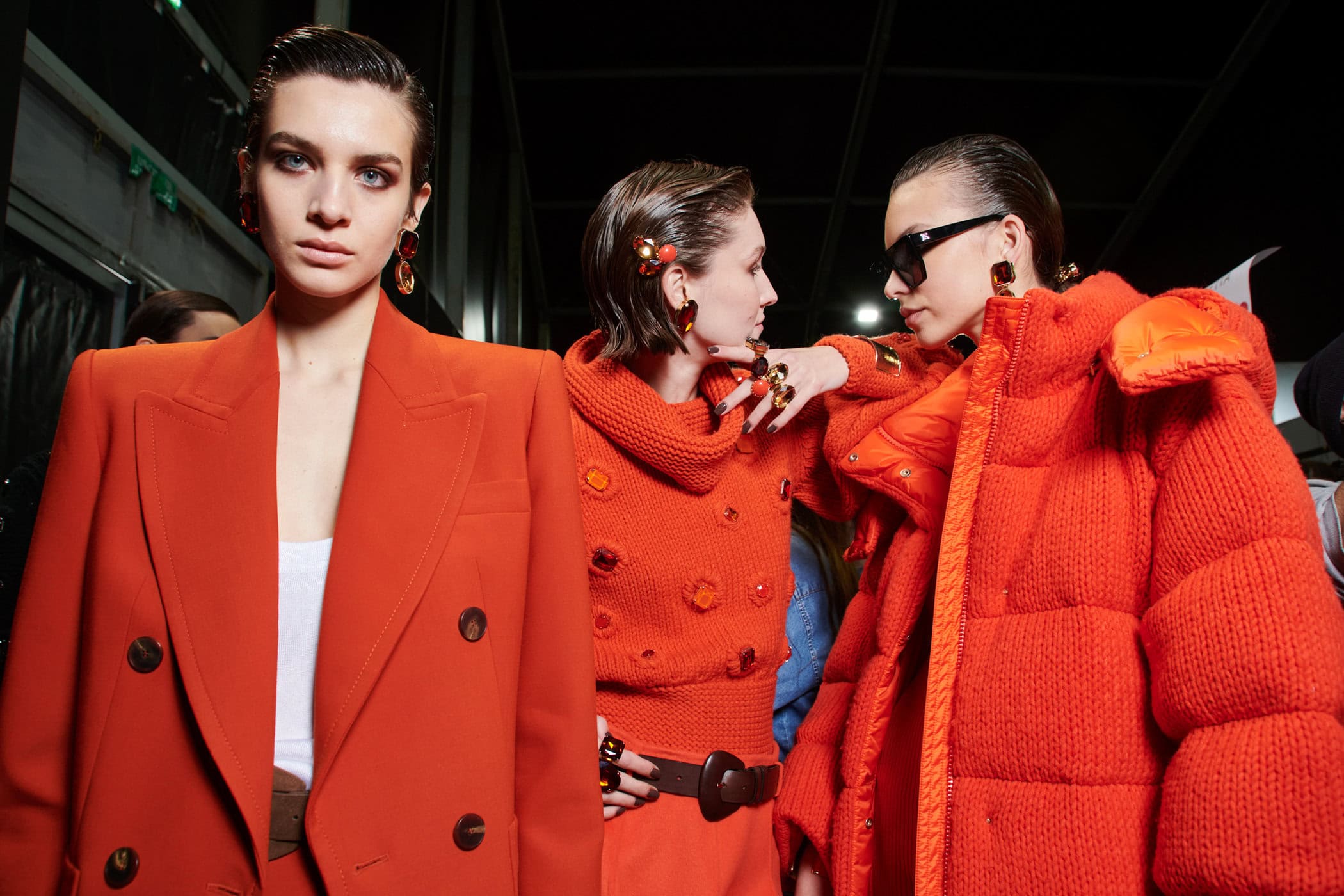 Luisa Spagnoli Fall 2023 Fashion Show Backstage
