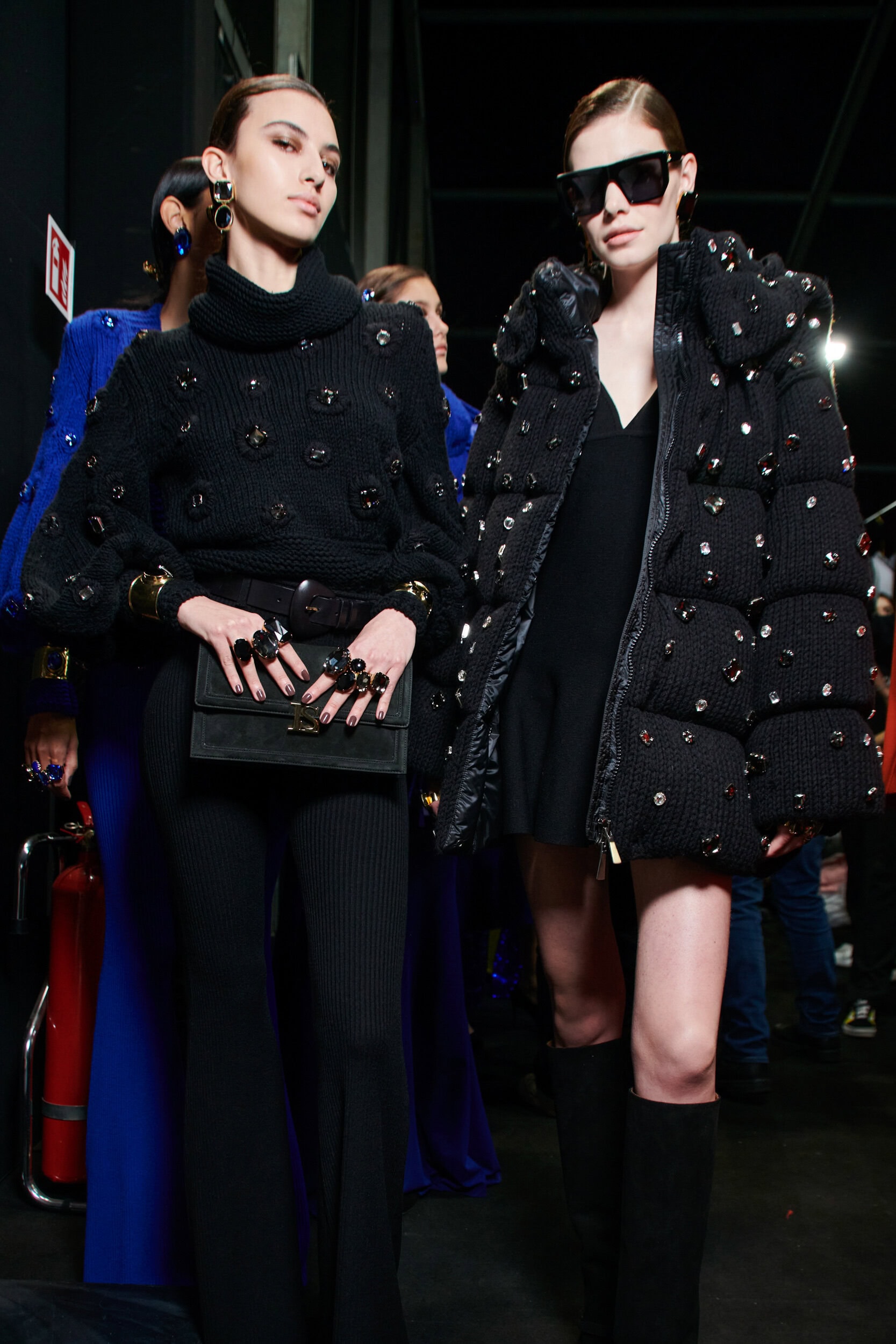 Luisa Spagnoli Fall 2023 Fashion Show Backstage