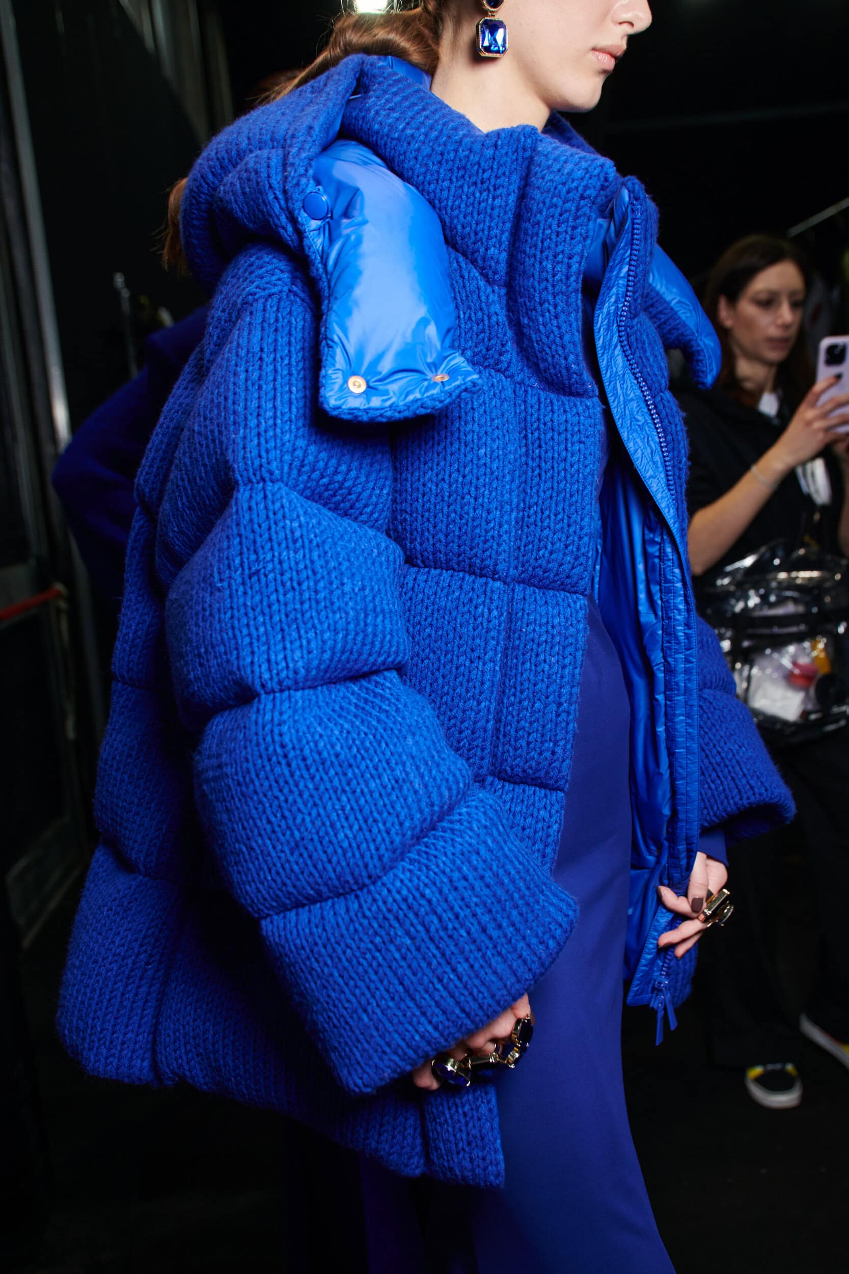 Luisa Spagnoli Fall 2023 Fashion Show Backstage