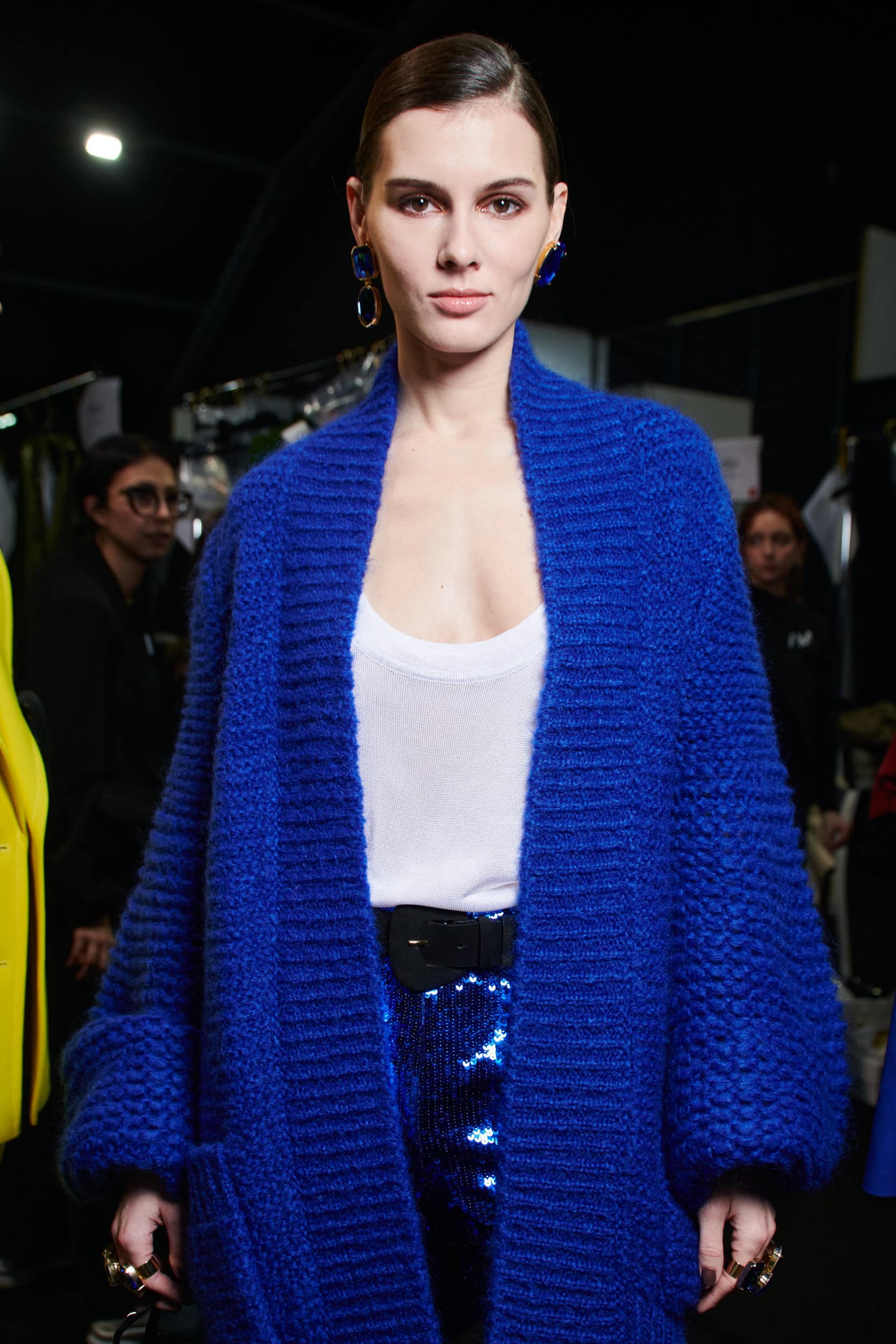 Luisa Spagnoli Fall 2023 Fashion Show Backstage