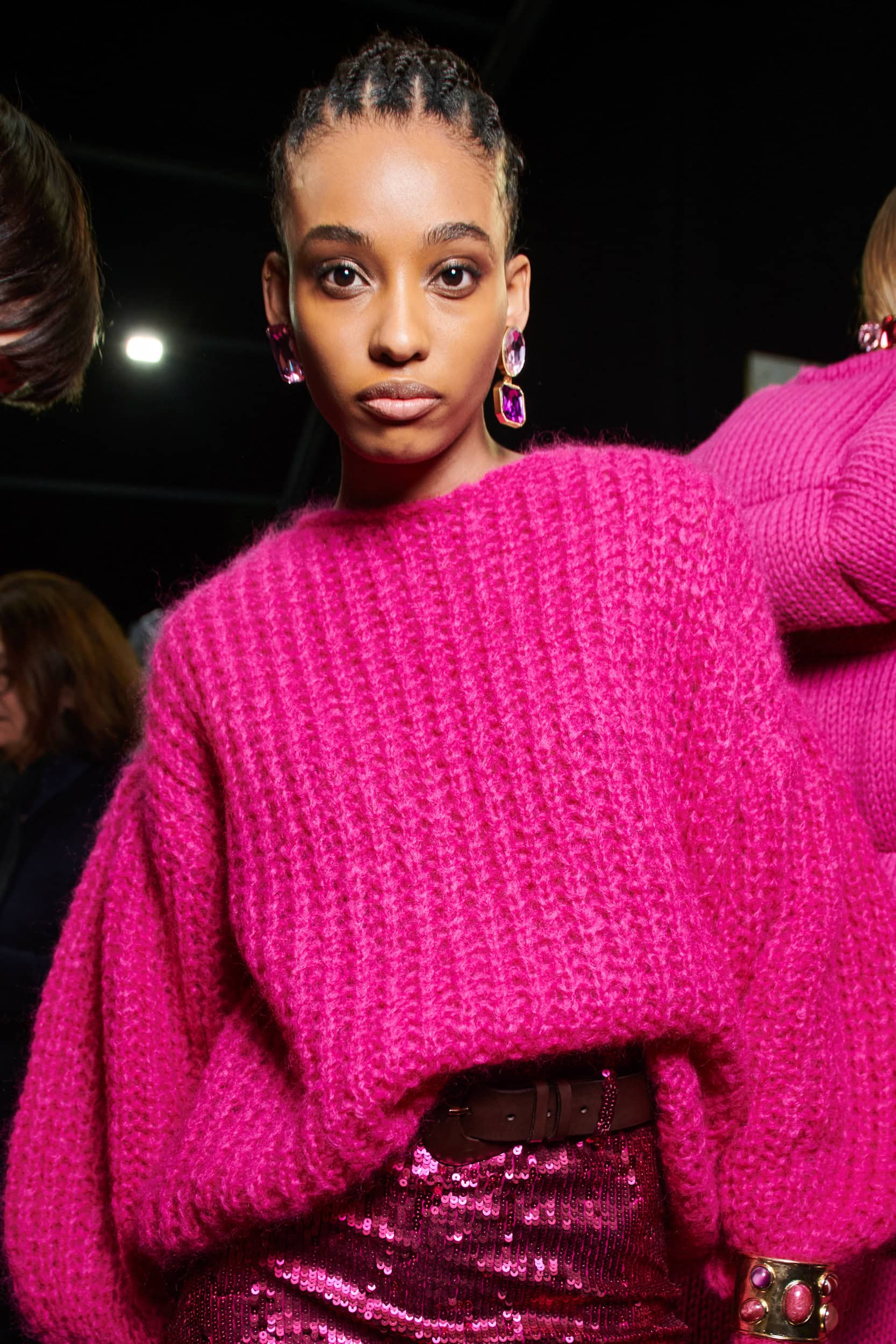 Luisa Spagnoli Fall 2023 Fashion Show Backstage