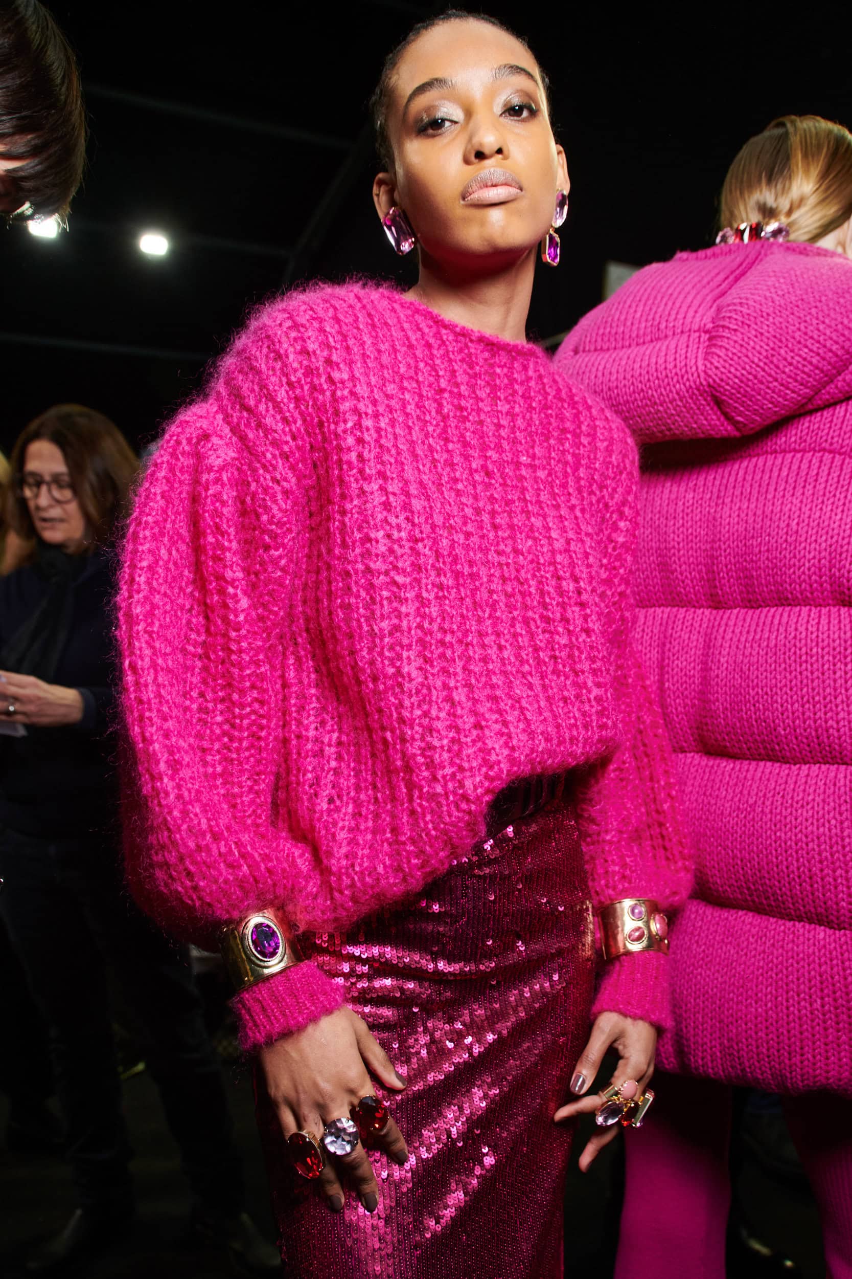 Luisa Spagnoli Fall 2023 Fashion Show Backstage