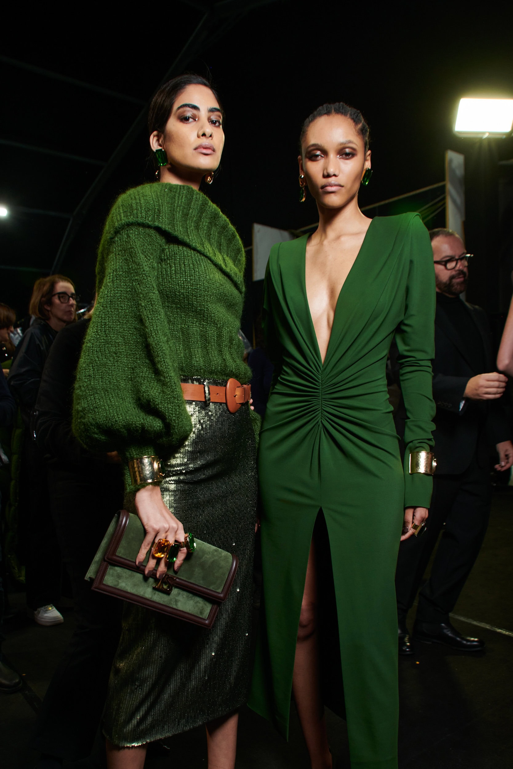 Luisa Spagnoli Fall 2023 Fashion Show Backstage