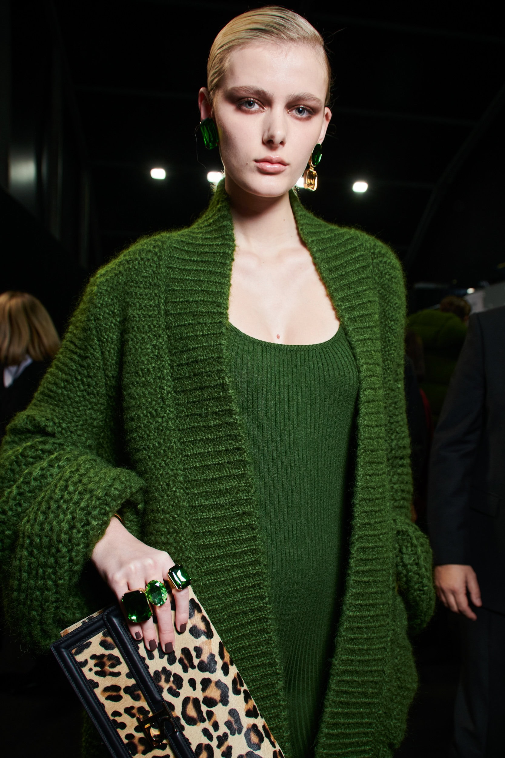 Luisa Spagnoli Fall 2023 Fashion Show Backstage