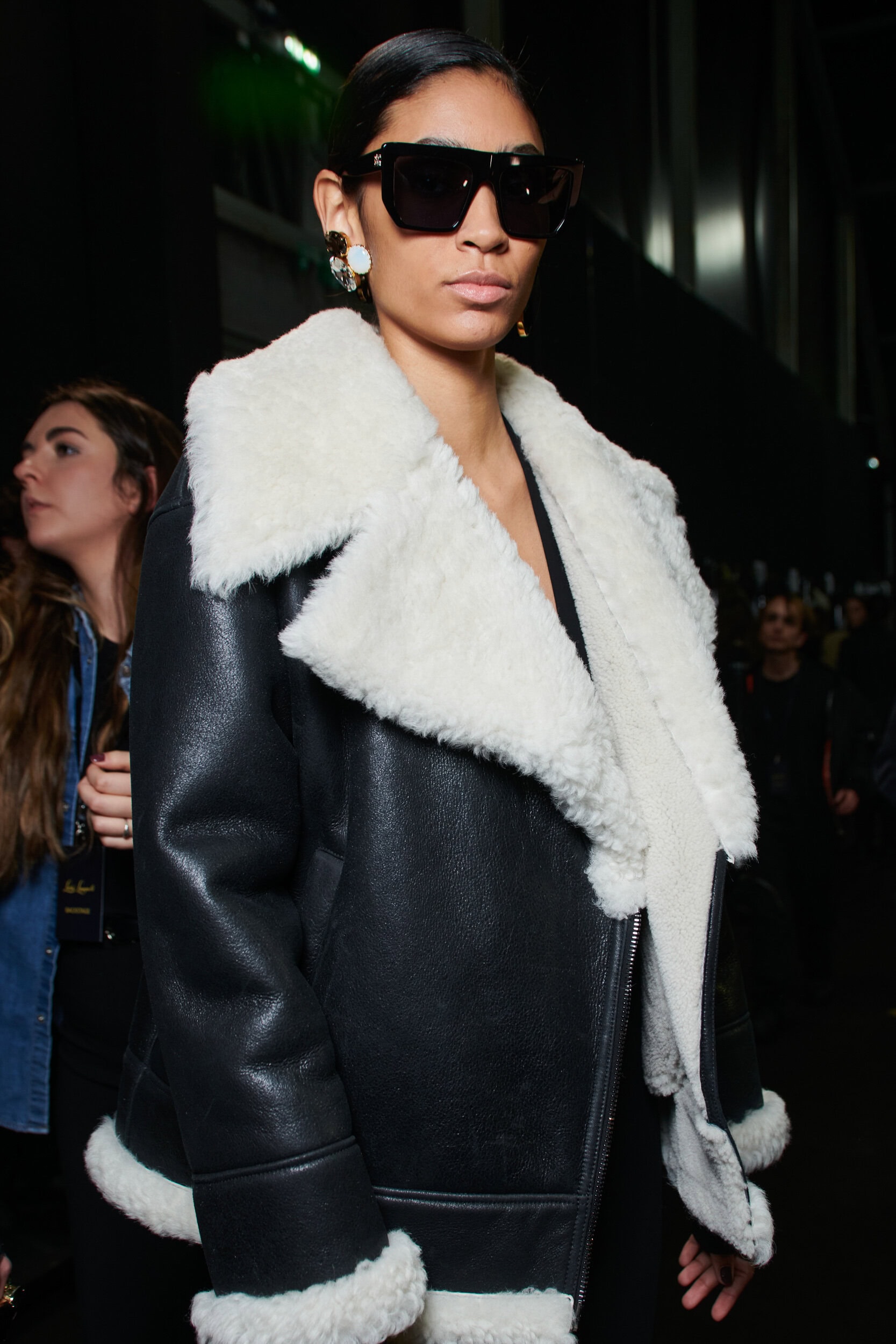 Luisa Spagnoli Fall 2023 Fashion Show Backstage