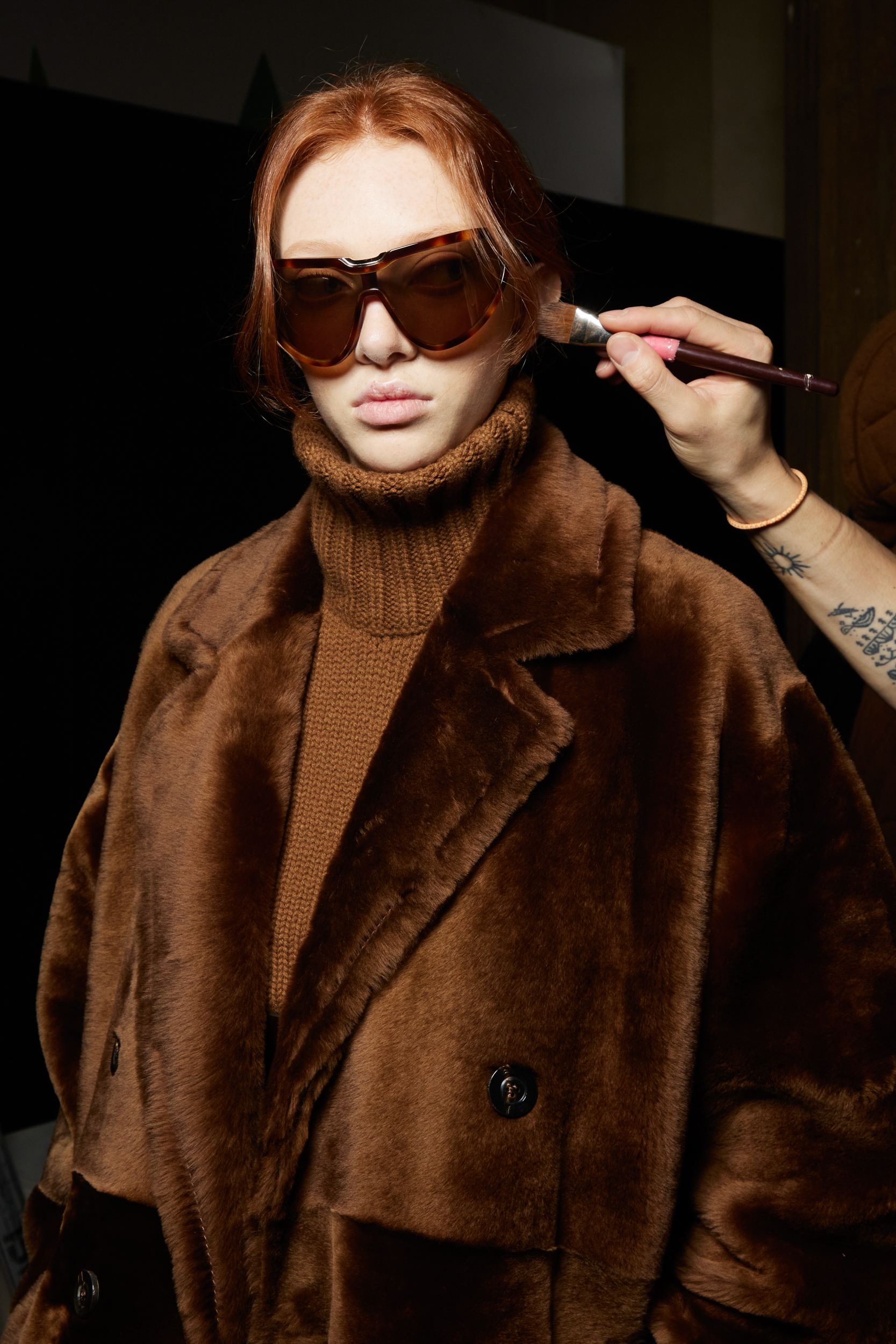 Max Mara Fall 2023 Fashion Show Backstage